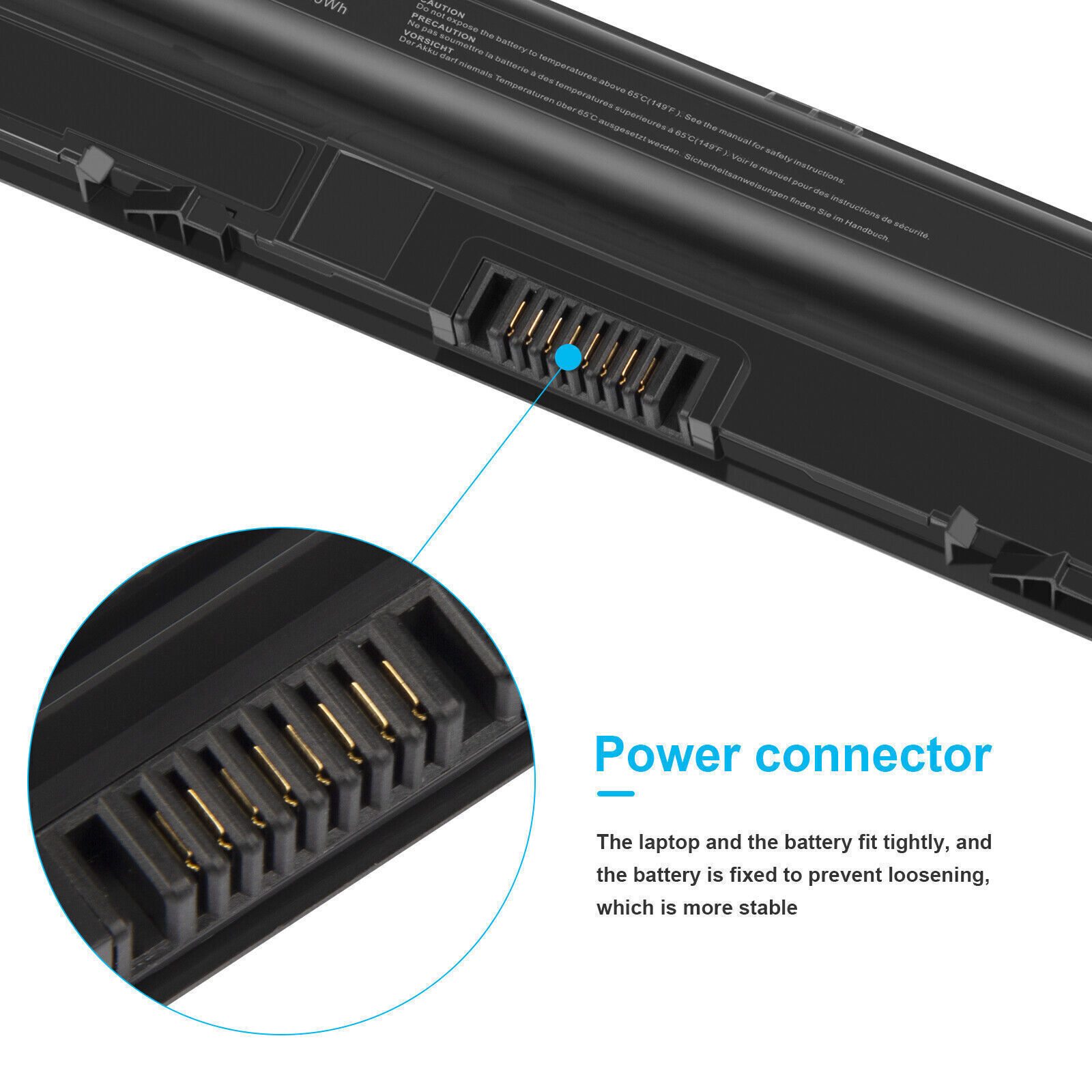 M5Y1K K185W Battery For Dell Inspiron 3451 3458 5455 5551 5555 5558 40Wh 14.8V