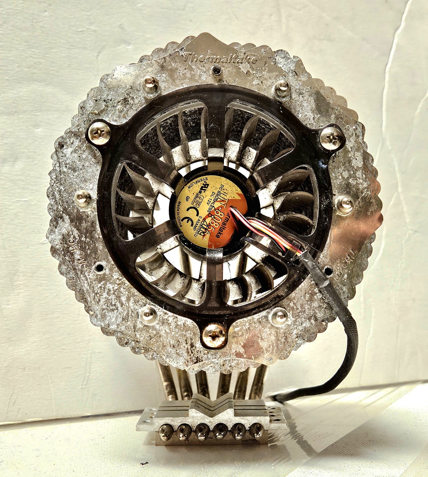 Rare Thermaltake Spin Q Tested Vortex Turbine Fan CPU Cooler See Desc~ Specs.