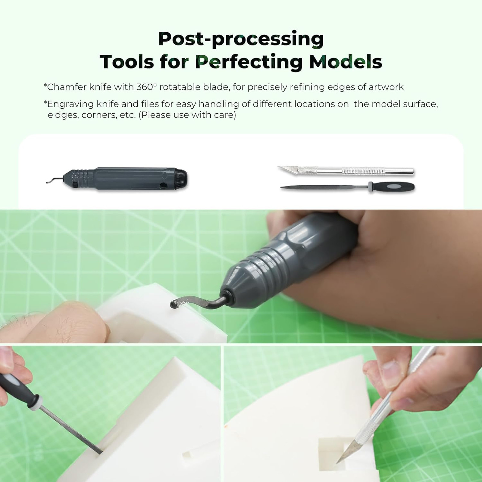 3D Printer Tool Kit 74Pcs Filament Removal Assembly Cleaning Set for FDM