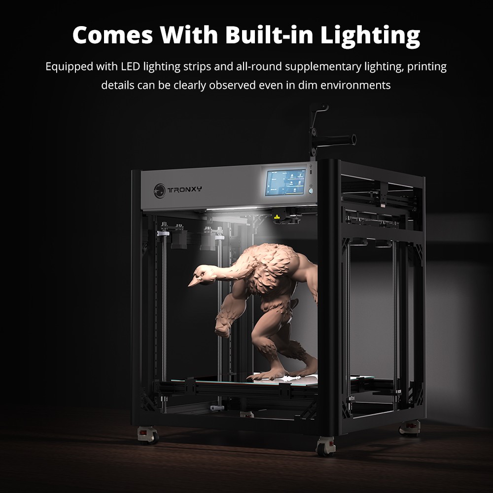 Tronxy 3D Printer XY-2 Pro Titan Reprap DIY I3 Kit Auto Leveling 255×255×260mm