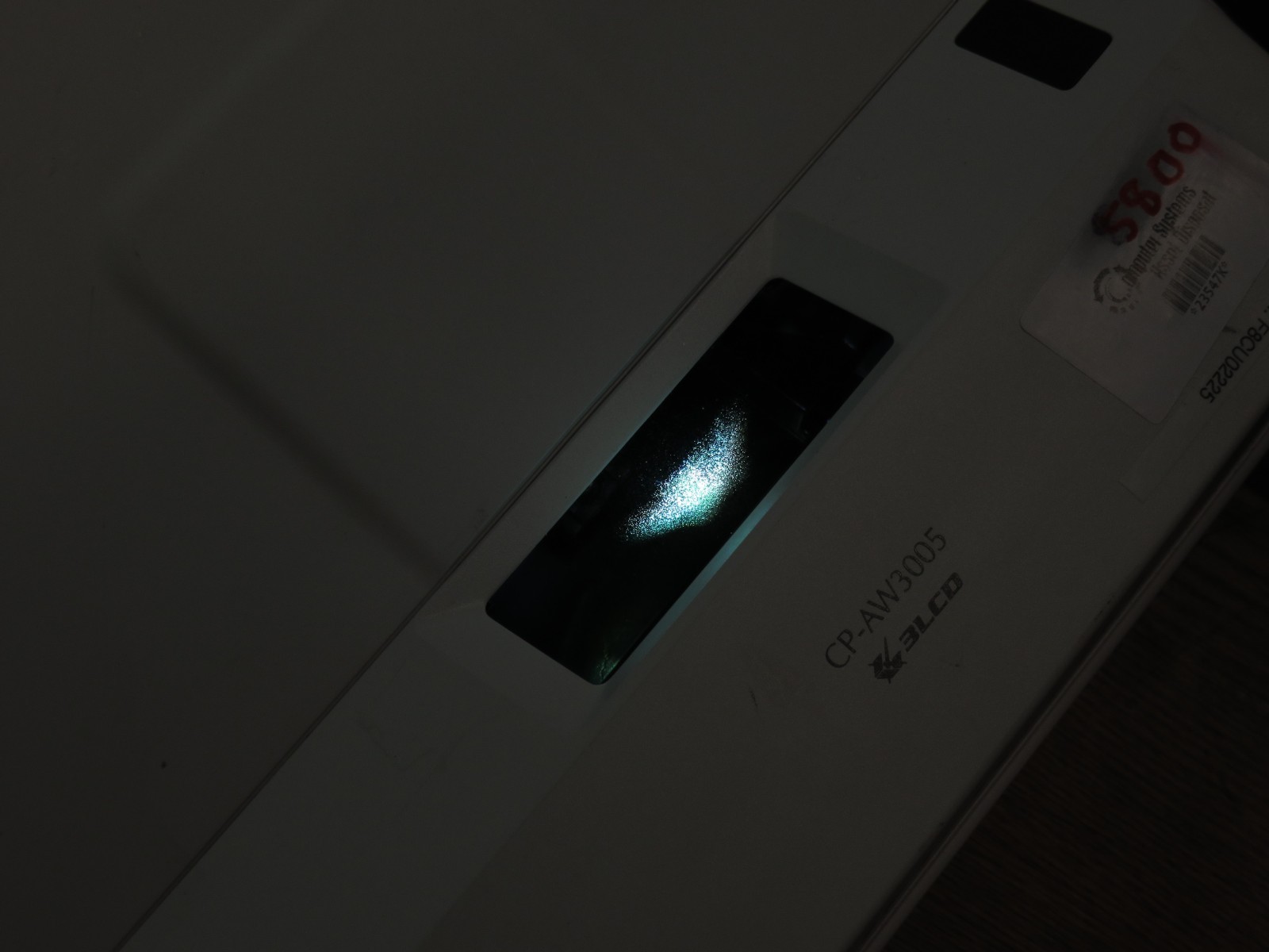 Hitachi CP-AW3005 Projector * NO LAMP, TESTED TO WORK * WXGA Ultra Short Throw