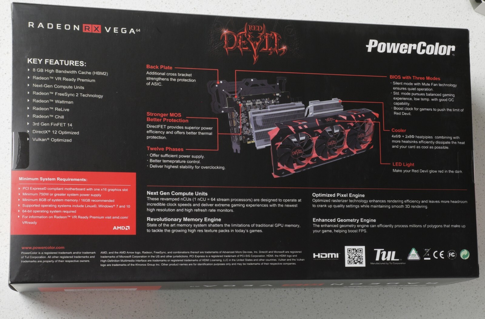 PowerColor Red Devil – Radeon RX Vega 64 – NiB – Sealed
