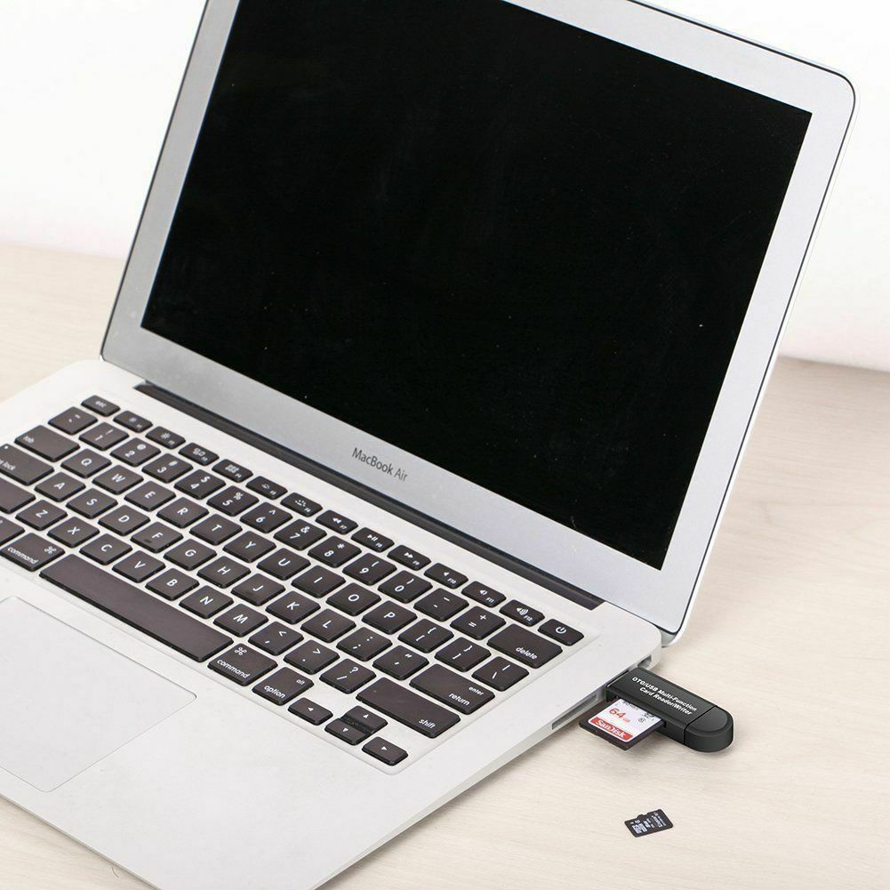 Micro USB OTG to USB 2.0 Adapter SD/Micro SD Card Reader With Standard USB Male