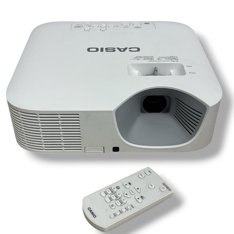 Casio XJ-F10X WXGA DLP Projector w/ Remote ~ 86-665 Lamp Hours