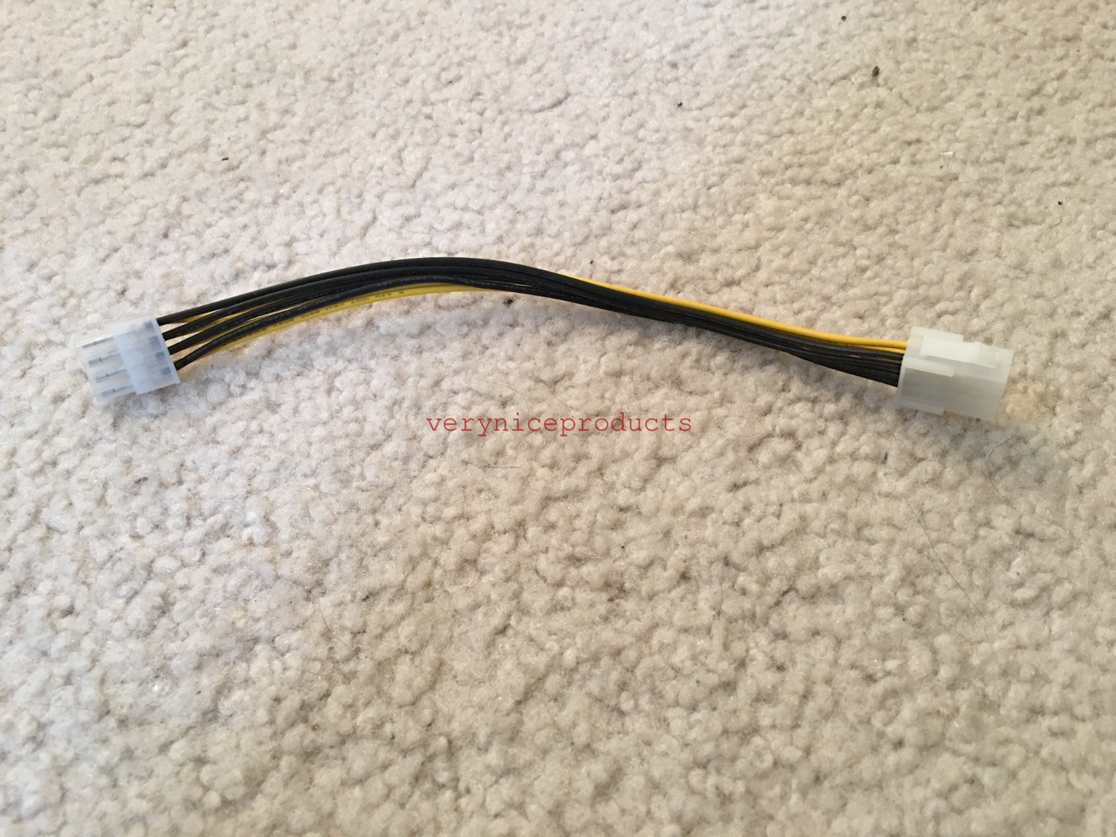8″ 8-pin 12V Power Extension Cable Male to Female EPS P4 ATX Motherboard CPU
