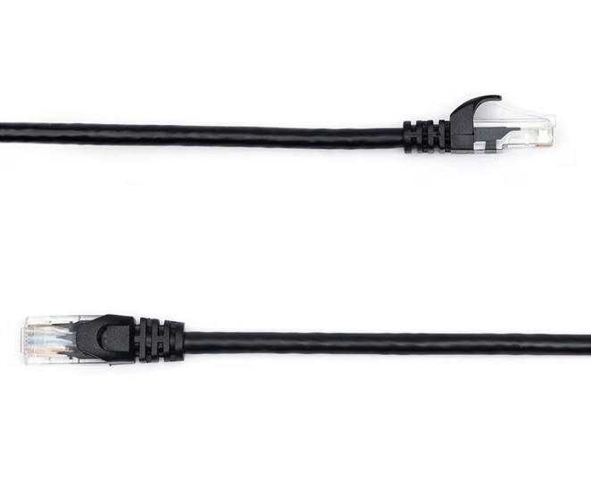 NEW Amazon Basics 10 Foot Black RJ45 CAT 6 Ethernet Patch Cable 10Gbps 250MHz