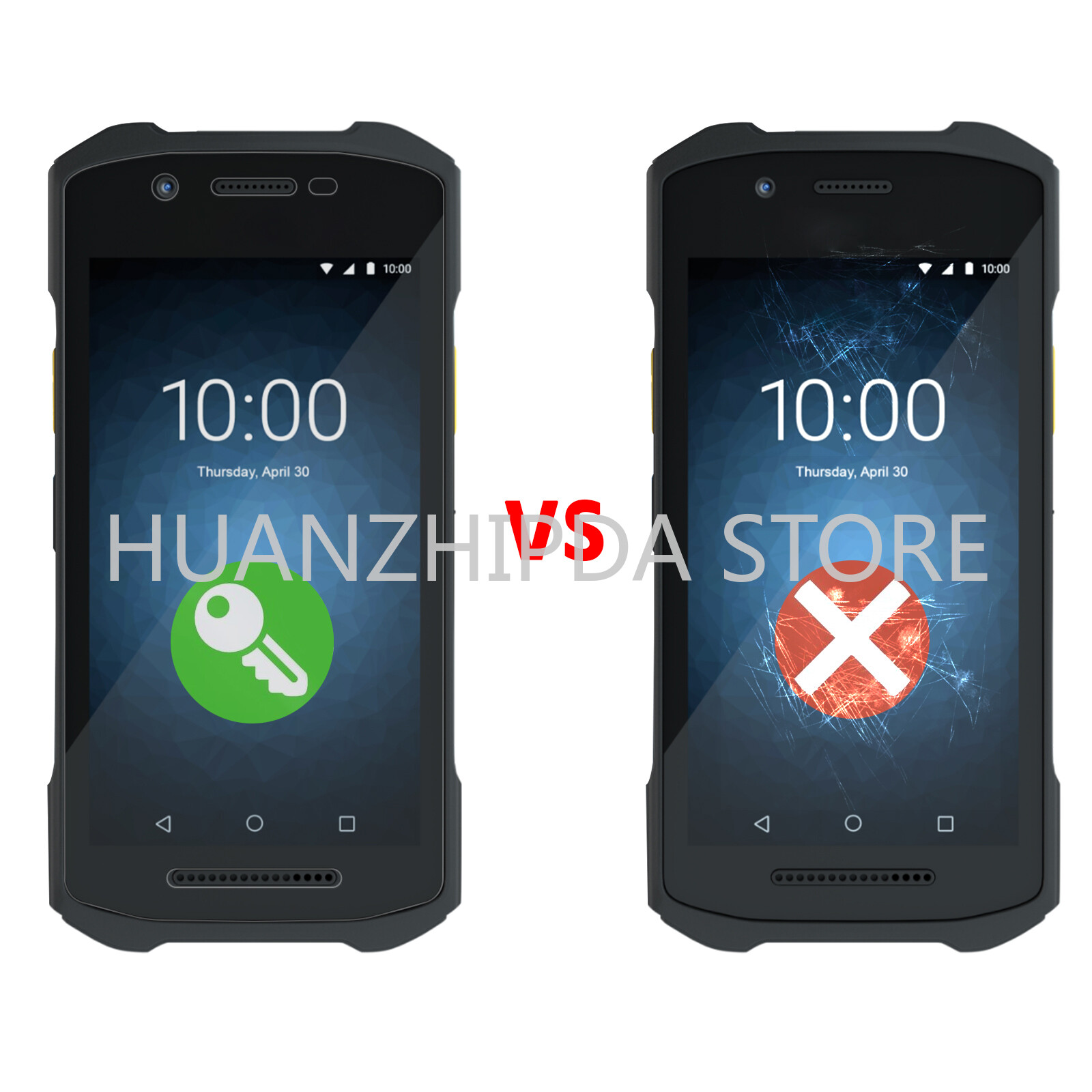 Lot 5PCS Tempered Glass Screen Protector for Zebra TC21 TC26 TC210K TC26 New