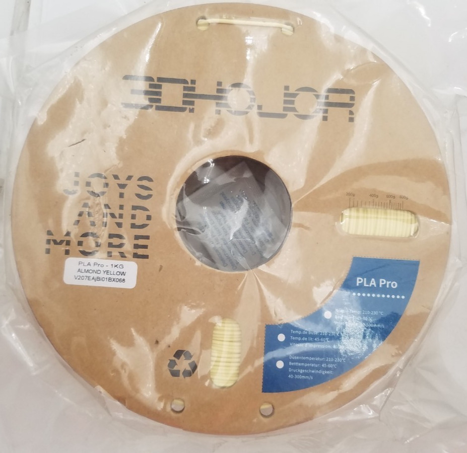 Lot of 4 3DHoJor Matte PLA Filiment – Mixed Colors 1KG 1.75mm