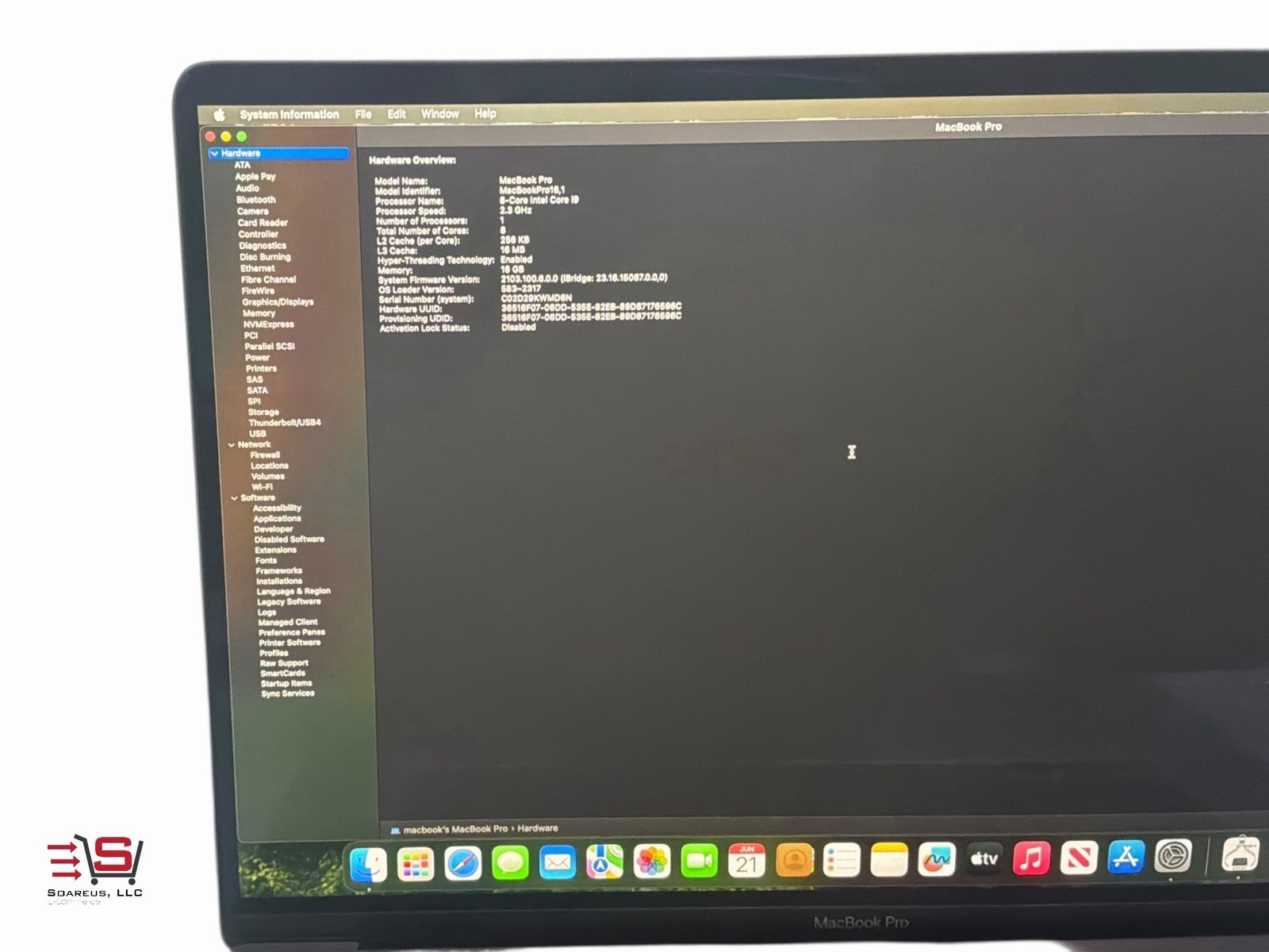 ⭐️ Apple MacBook Pro 16″ 2019 | Core i9 2.3GHz | 16GB RAM | 1TB SSD | Radeon⭐️