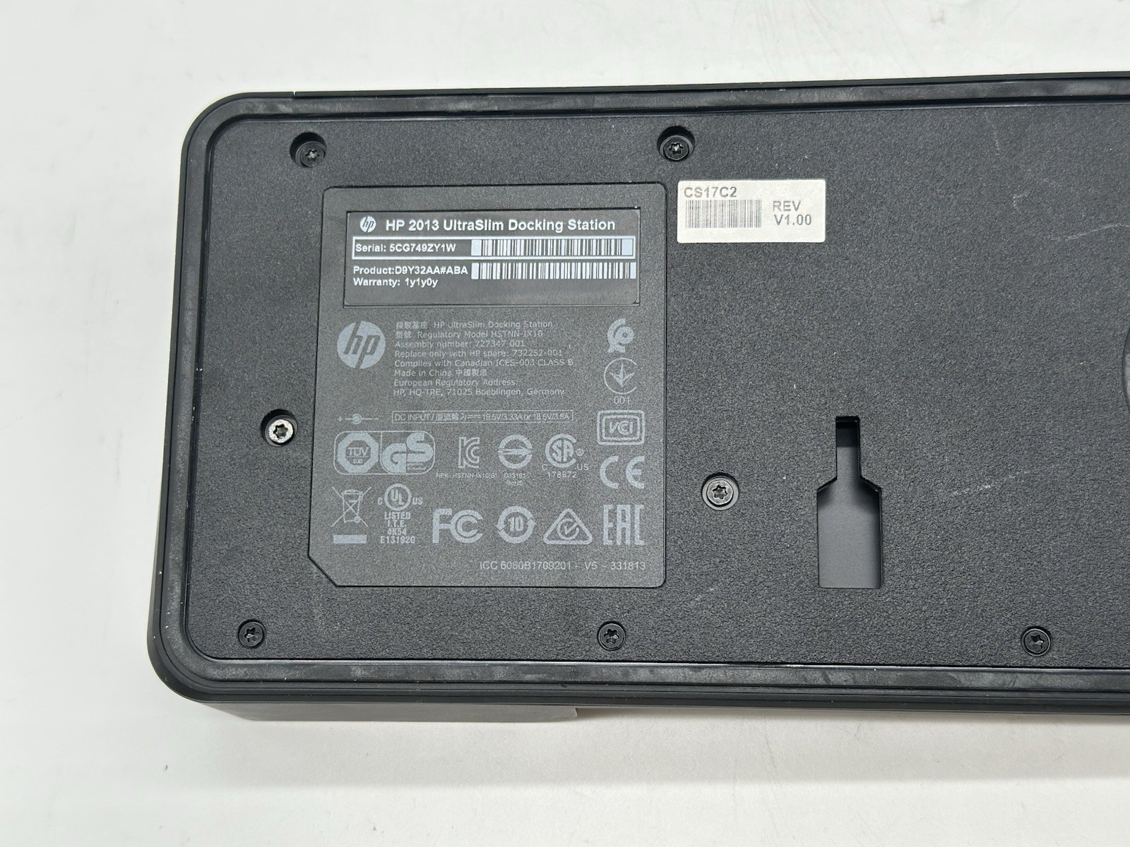Lot of 38 HP 2013 UltraSlim Docking Station D9Y32AA#ABA-No Adapter