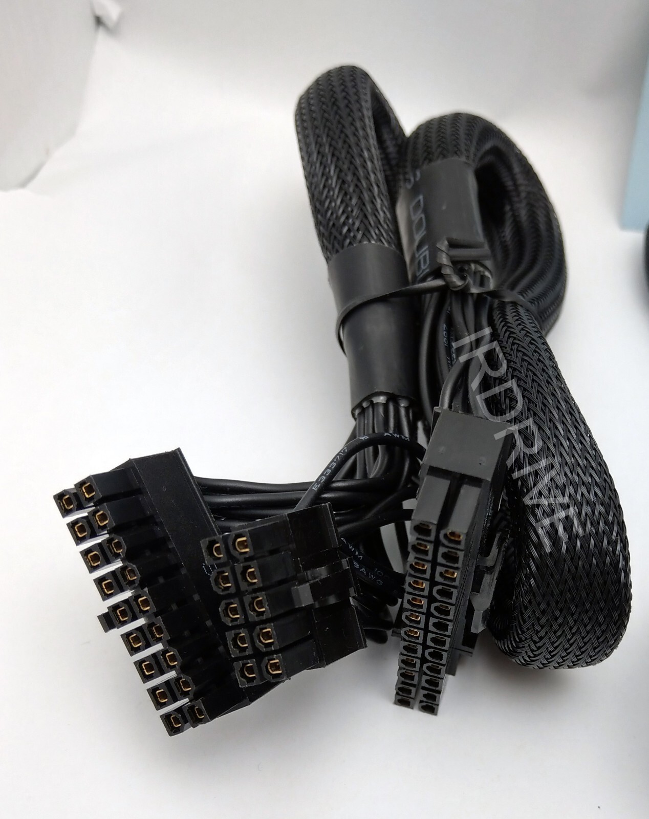 Fully Modular Sleeved 20+4pin,4+4pin CPU Cable Set for PowerSpec® PSX850GFM PSU