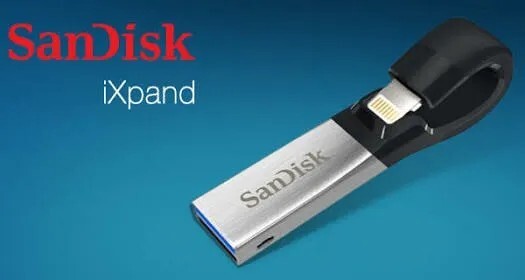 SanDisk 256gb iXpand USB 3.0 Flash Drive iPhone iPad SDIX30N-256G-AN6NE Flex Mac