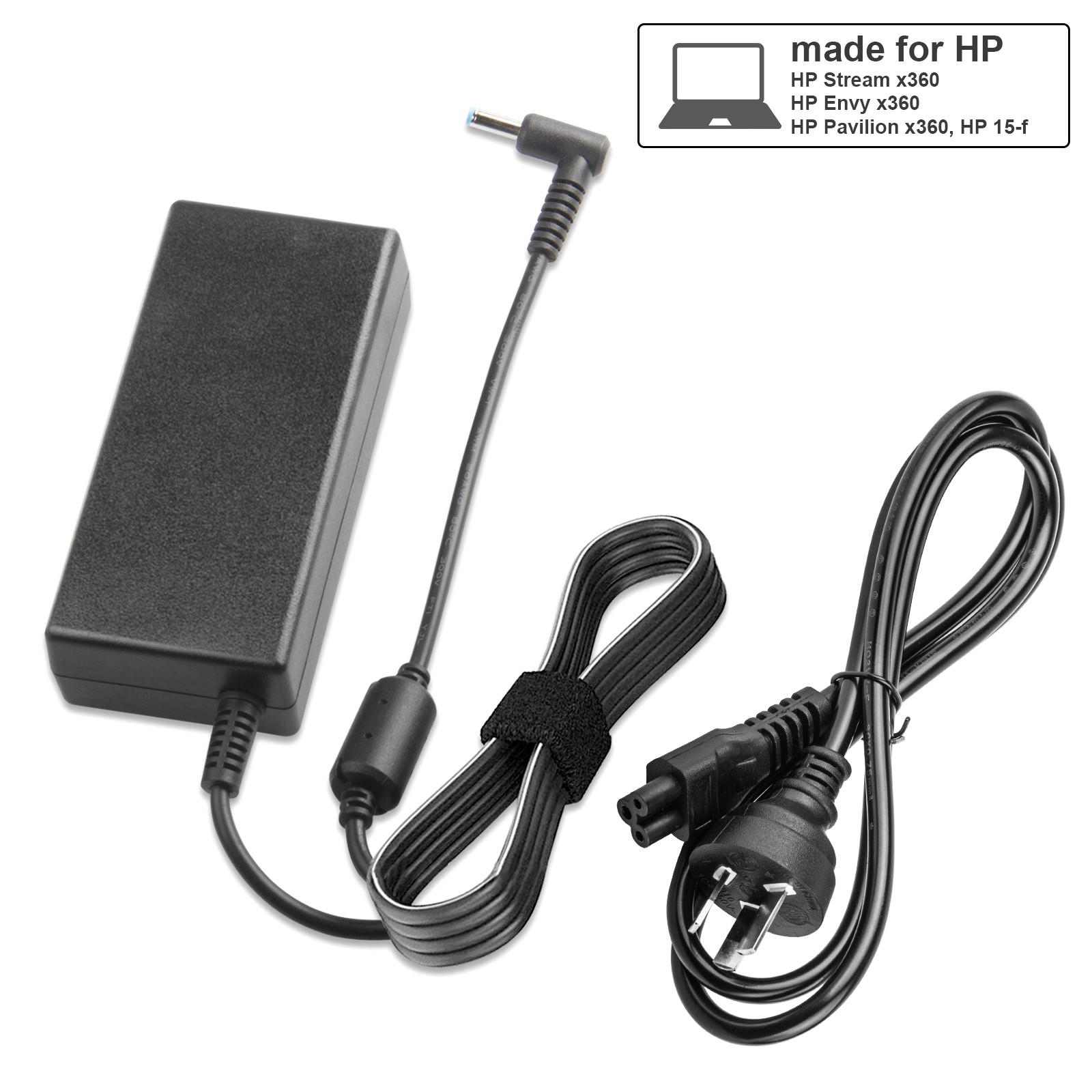45W 19.5V 2.31A AC Adapter Charger For Hp Pavilion Laptop Model 15 Power Cord
