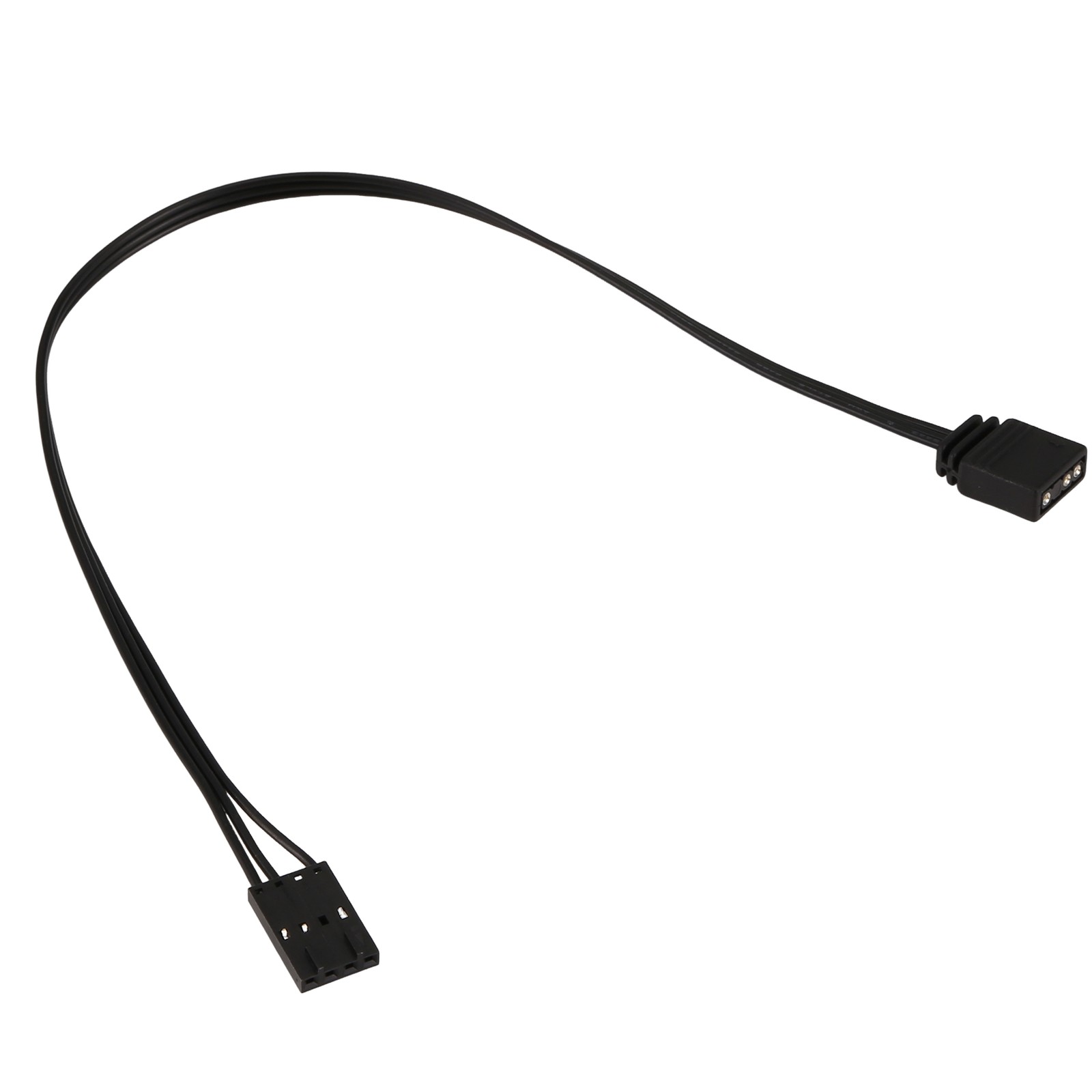 For 4PIN RGB to Standard ARGB 3-Pin 5V Adapter Connector RGB Cable 25cm J8H7