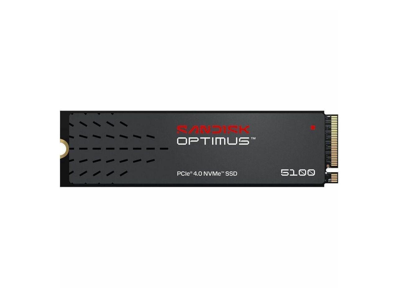 SanDisk Optimus 5100 M.2 2280 500GB PCI-Express 4.0 x4 QLC 3D CBA NAND Internal