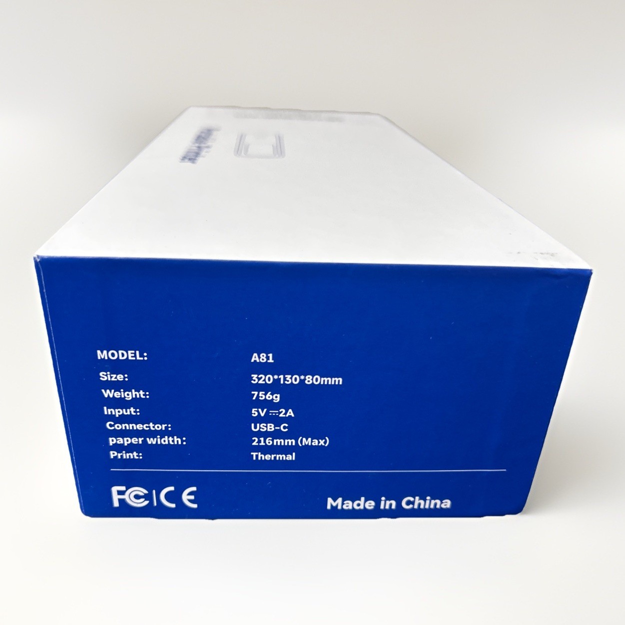 Portable Thermal High Resolution Printer Wireless, No Ink Or Toner Needed
