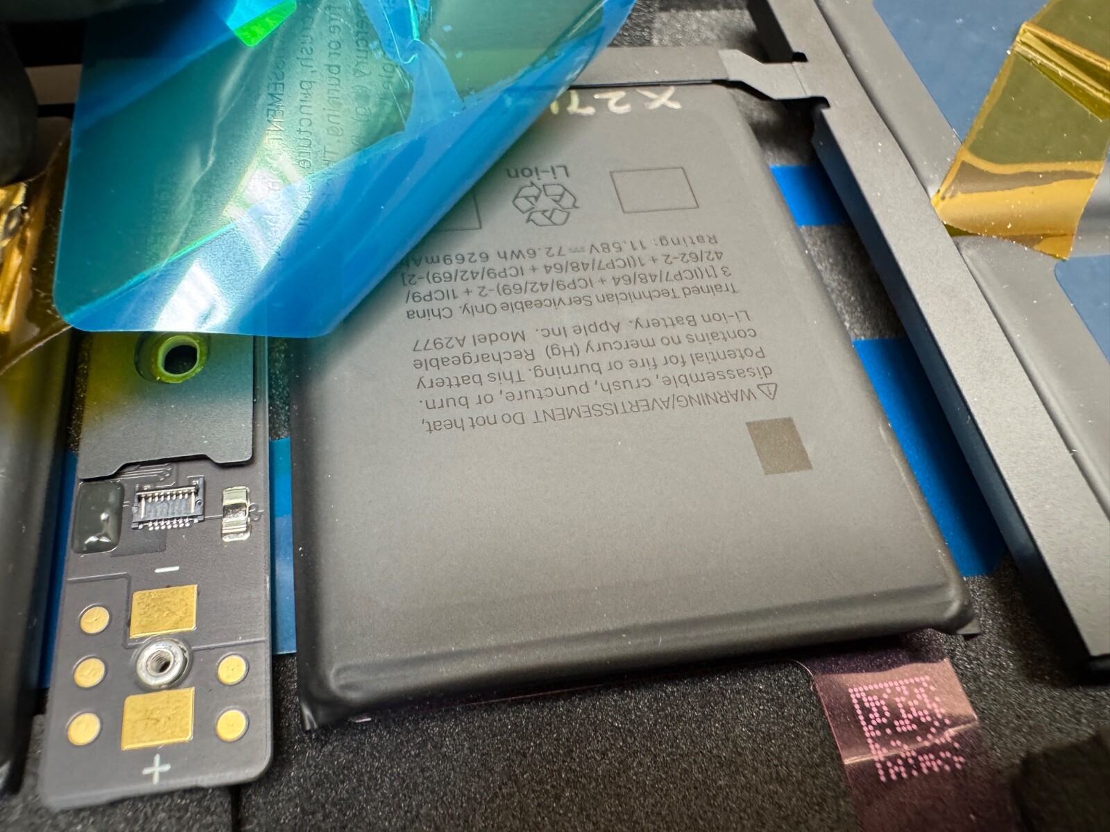 APPLE GENUINE [A2977] BATTERY FOR MACBOOK PRO M3 PRO & MAX 14″ (A2992) LATE 2023
