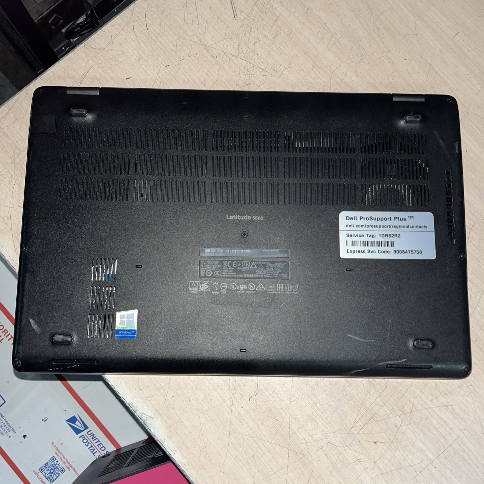 DELL LATITUDE 5500 INTEL CORE I7-8665U 1.90GHZ 8GB RAM NO HD