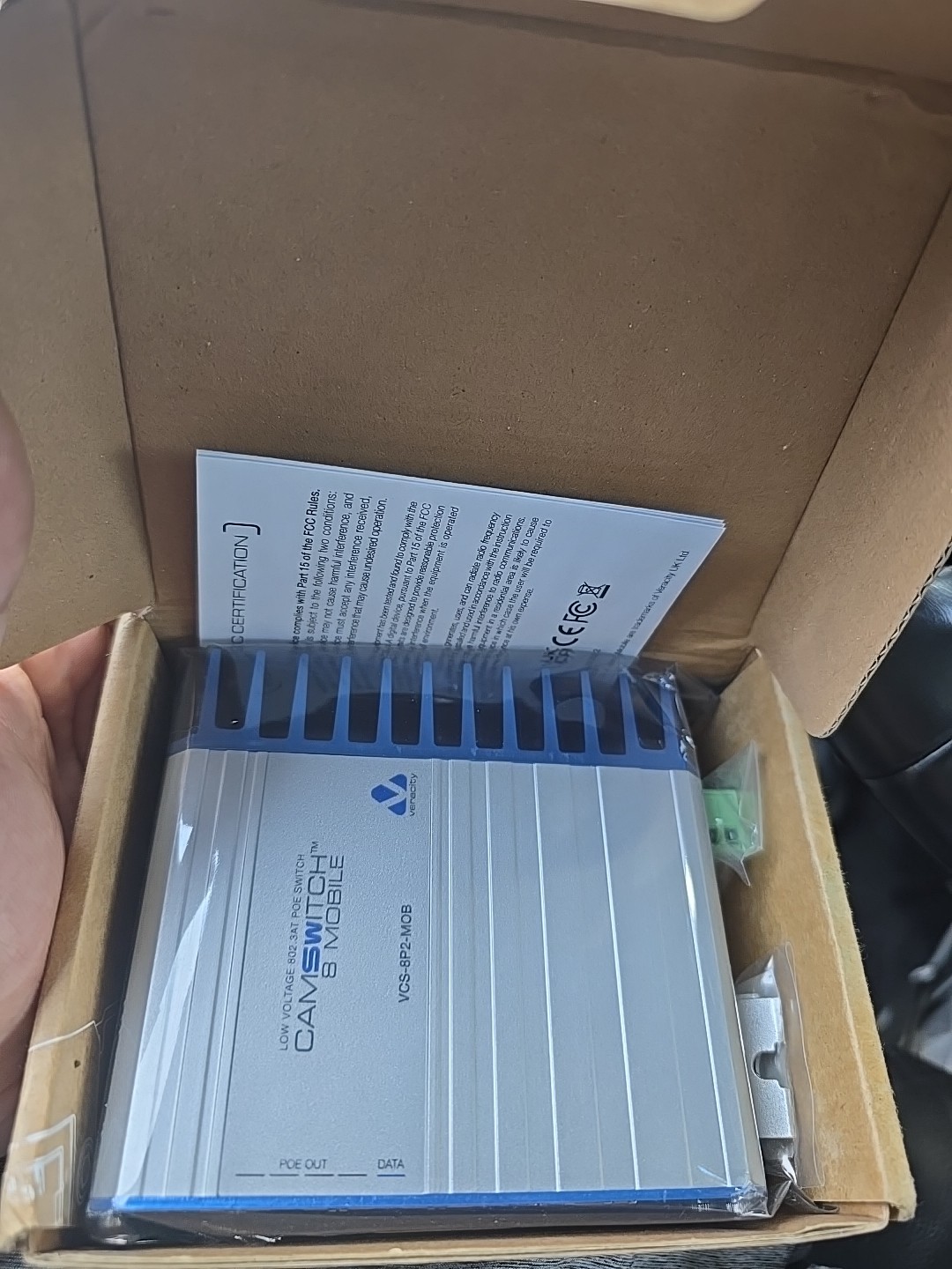 Veracity – VCS-8P2-MOB – Veracity CAMSWITCH 8 Mobile, 8+2 Port Low Voltage