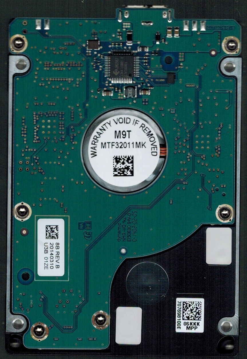 ST2000LM005 P/N: HN-M201AAD/VPC DGT S/N: S333J SAMSUNG 2TB CHINA MAY 2014