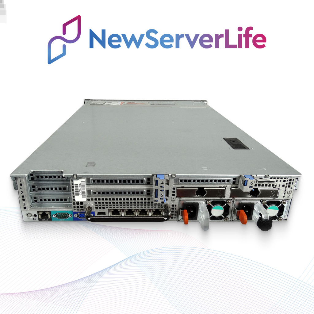 DELL PowerEdge R730XD Server 2x E5-2690v3 2.6GHz =24 Cores 64GB H730 4xRJ45