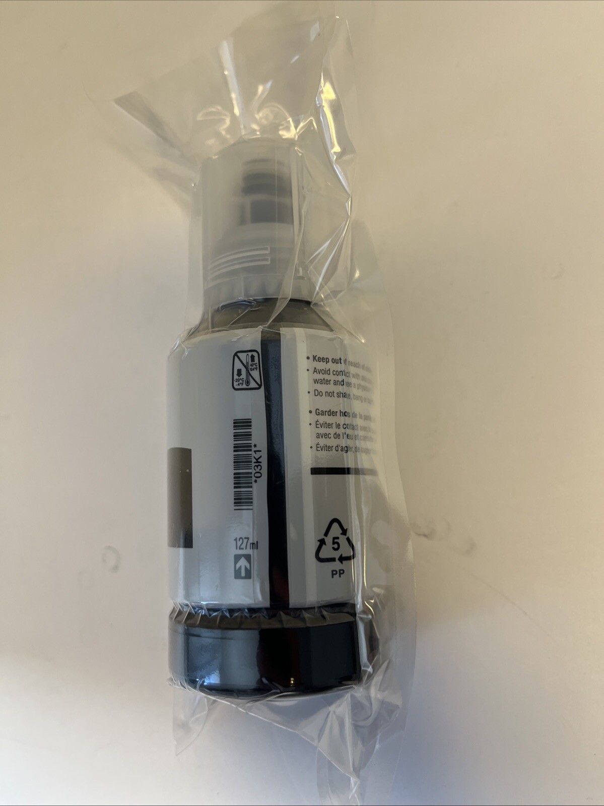 Epson 502 Ink Bottle 127ml Black Exp: 11/2027