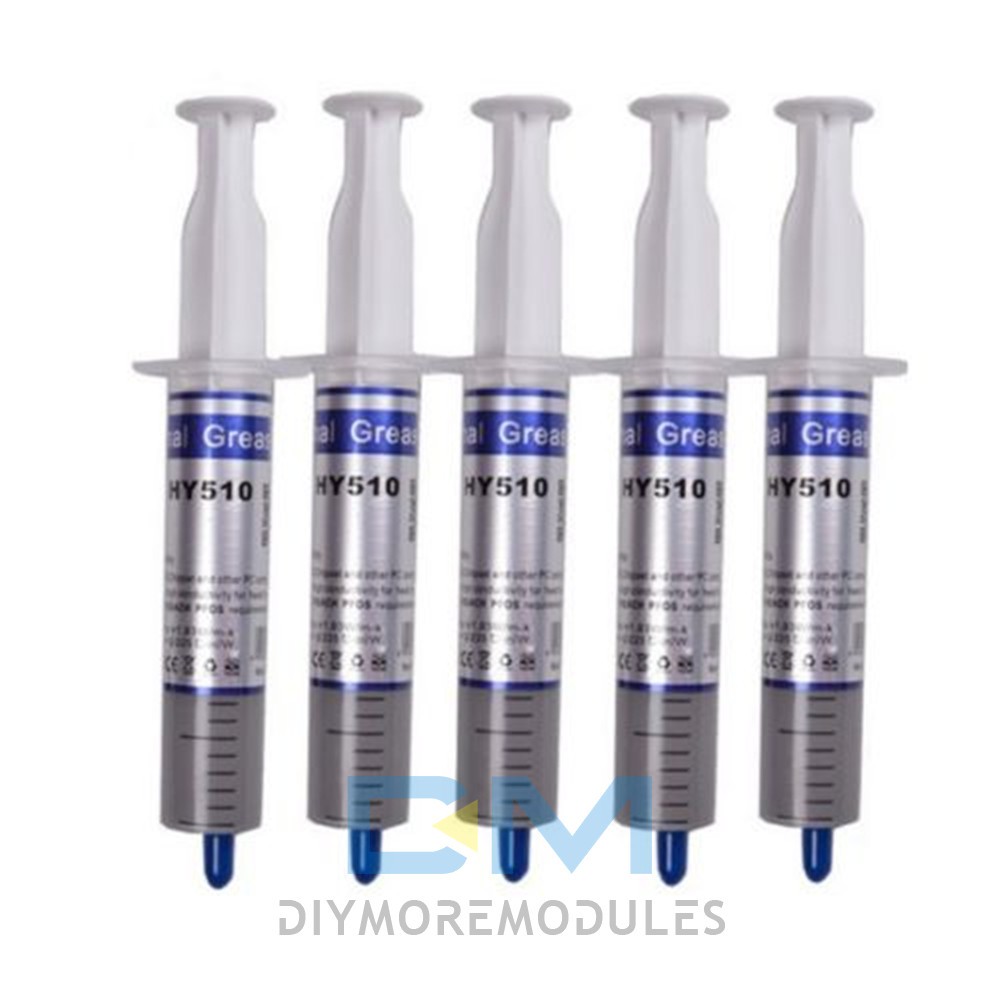 10PCS 30g Grey Thermal Conductive Grease Paste For CPU GPU Chipset Cooling HY510