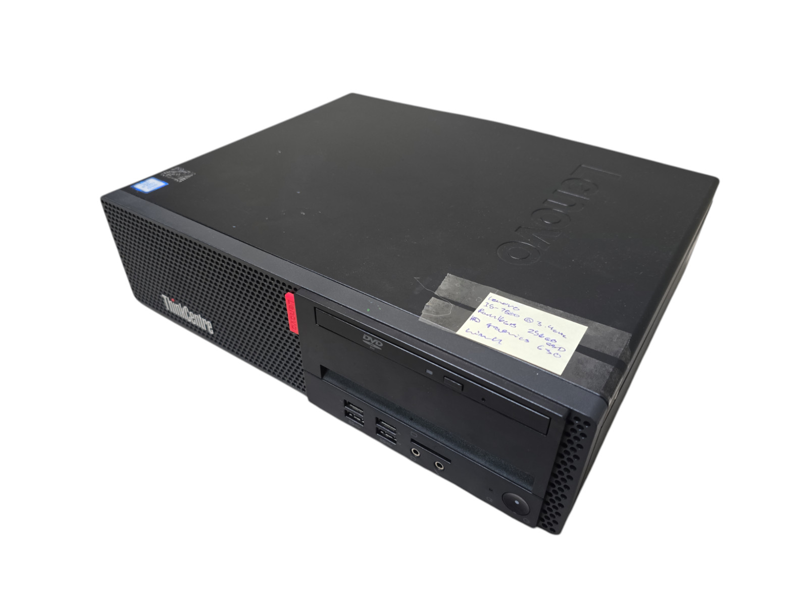 Lenovo M910S I5-7500@3.4GHz 16GB Ram 256GB SSD Win 11 Tested reset