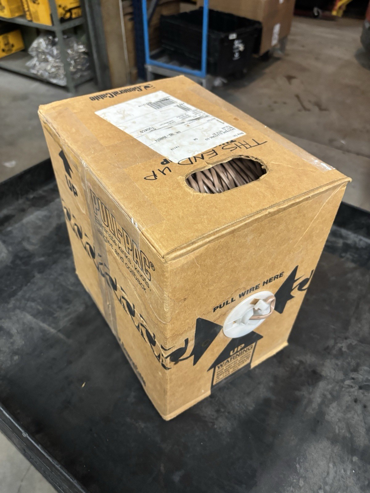 General Cable Cat 3 Inside Wire, Beige, Bx/1000’