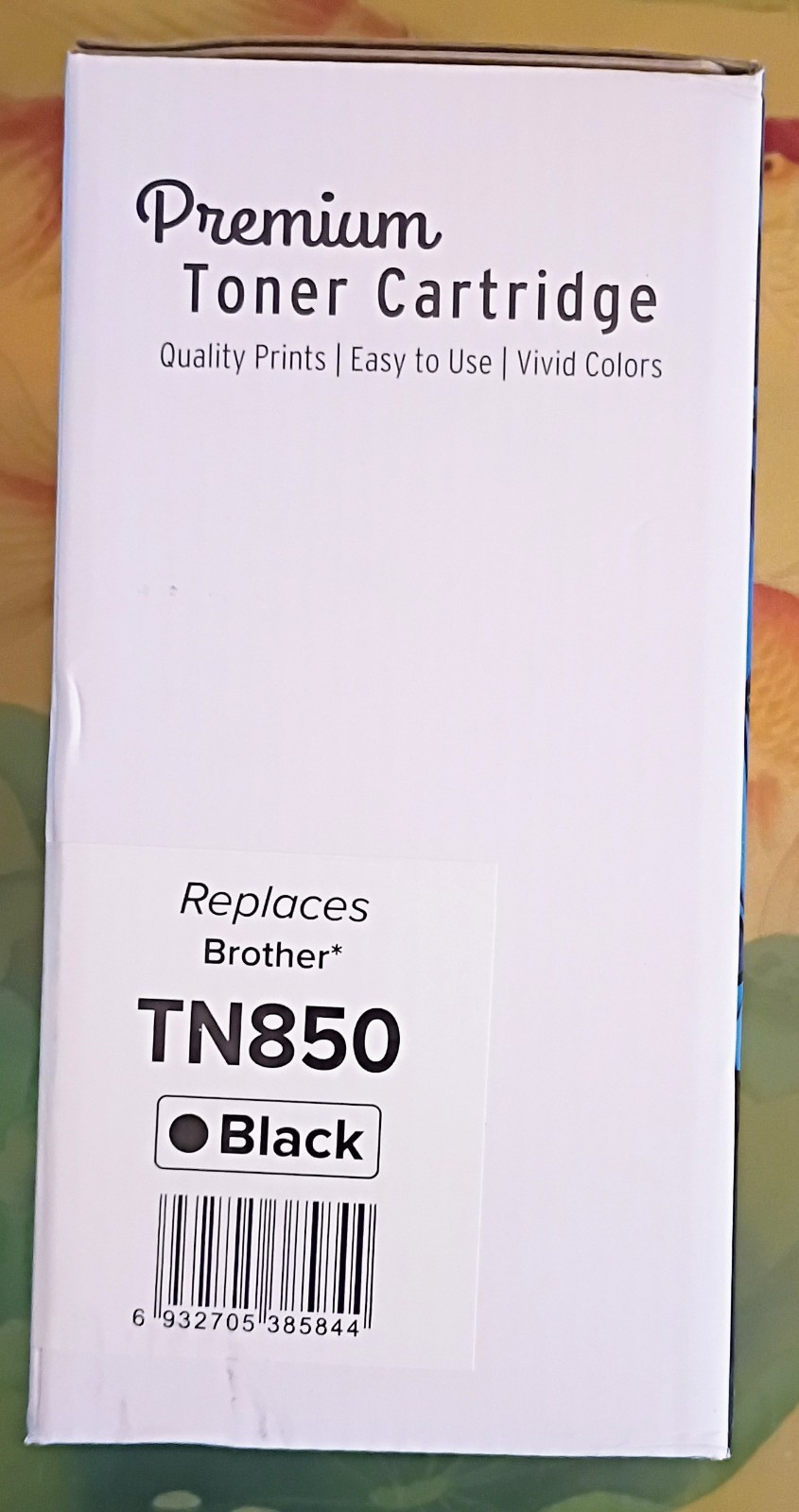 TN850 (TB-TN850) Premium Black Toner Cartridge Open box sealed toner