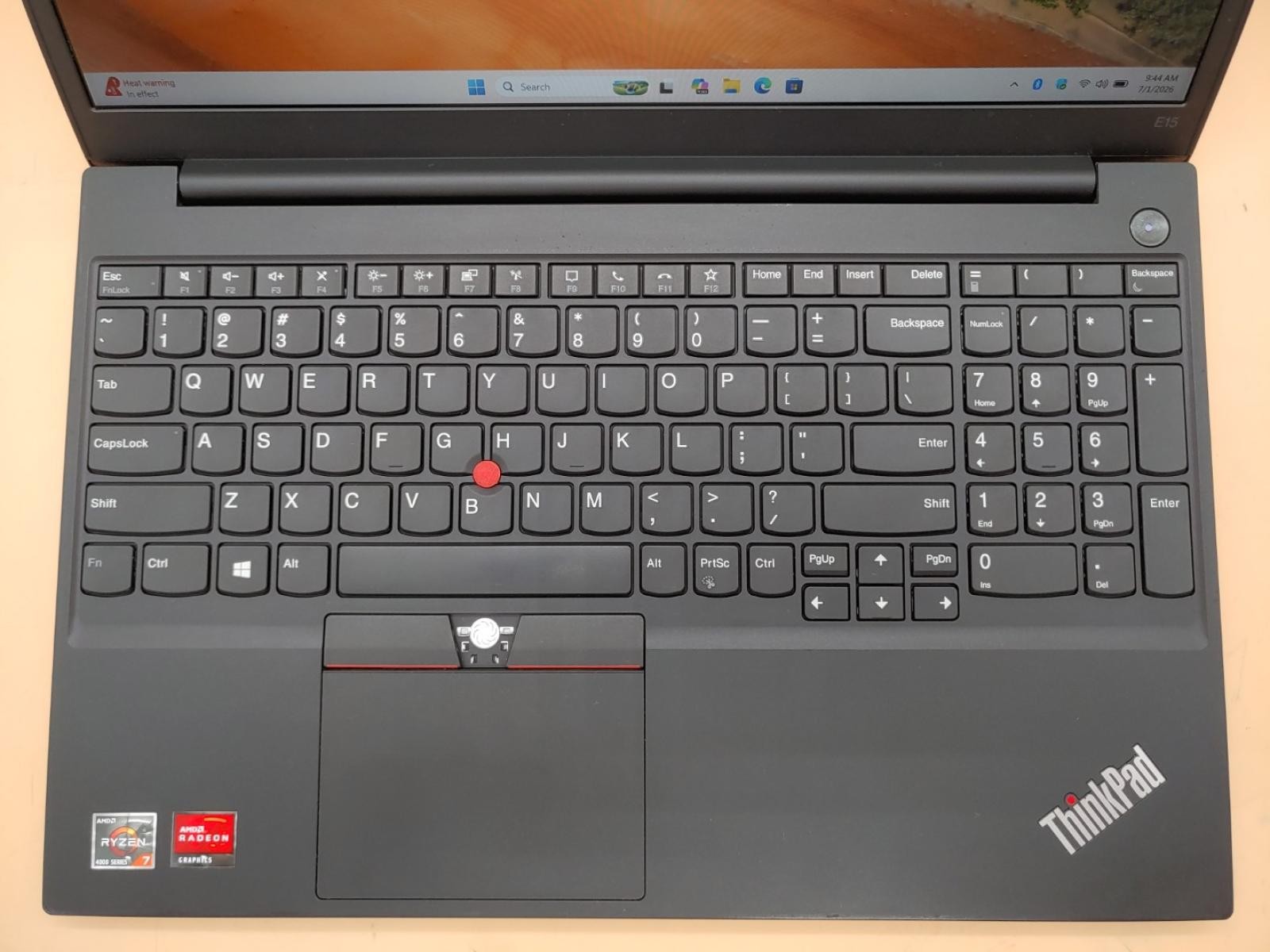 Lenovo ThinkPad E15 Gen 2 15.6″ Ryzen 7 4700U 16GB 512GB Win11Pro *NO A/C* *READ