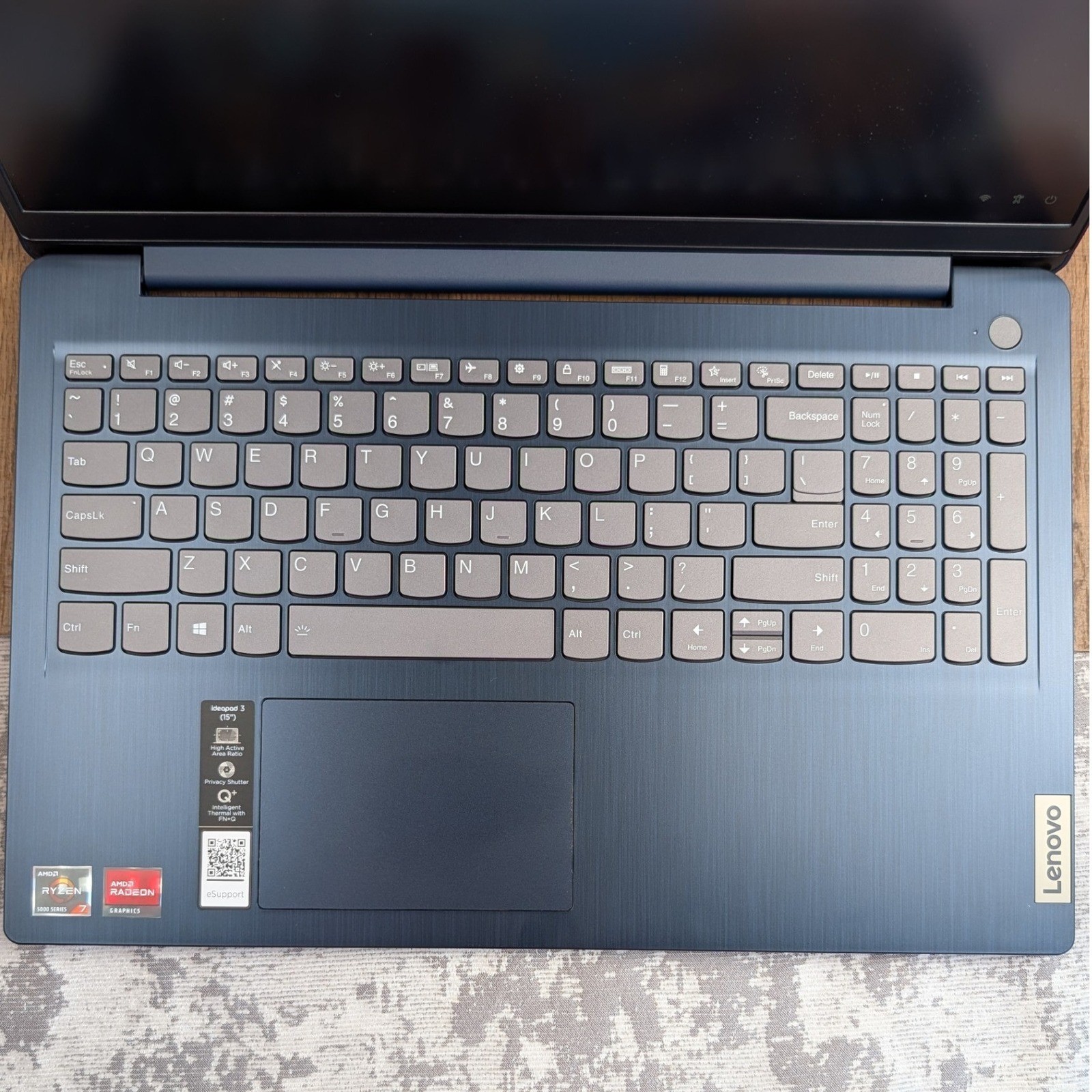 Lenovo IdeaPad 3 15ALC6 AMD Ryzen 7 5700U 12GB RAM 512GB SSD 15.6 Touch Blue