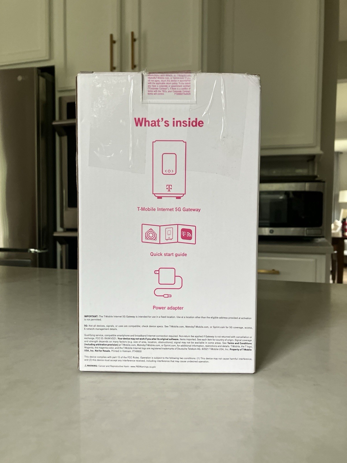 T-Mobile ARC KVD21 5G Home Internet Wi-Fi Gateway Black NEW In Box Kit