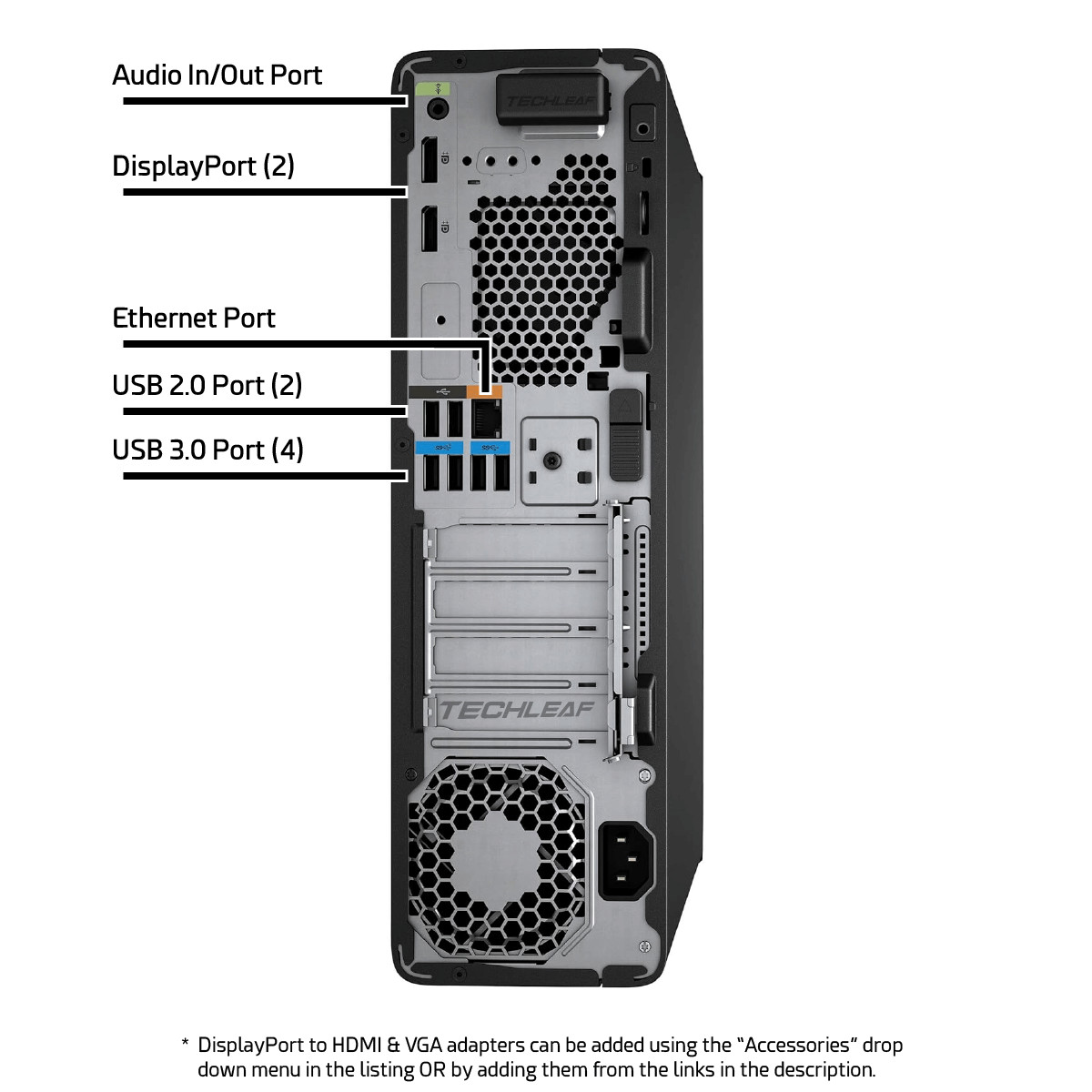 Dell Desktop Computer PC i7, 32GB RAM, 1TB SSD, Windows 10 Pro, WiFi BT