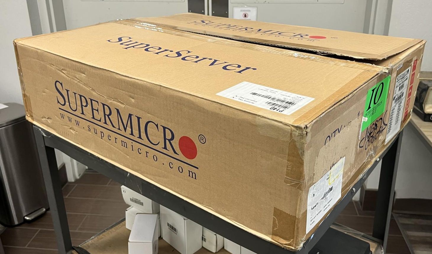 Supermicro Superserver CSE-111-6 w/ X11SCW-F Xeon E-2176G 16GB 2x 480GB SSD