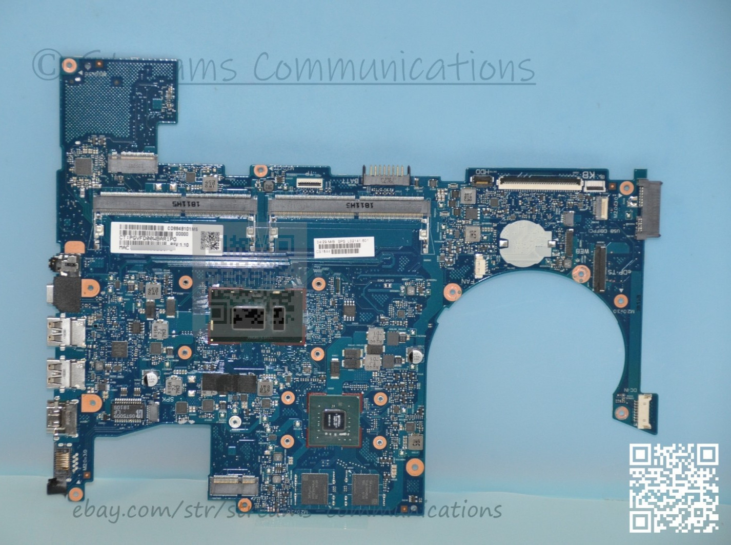HP ENVY 17-AE 17T 17M-AE 17m-ae111dx Laptop Motherboard w/ Intel Core i7-8550U