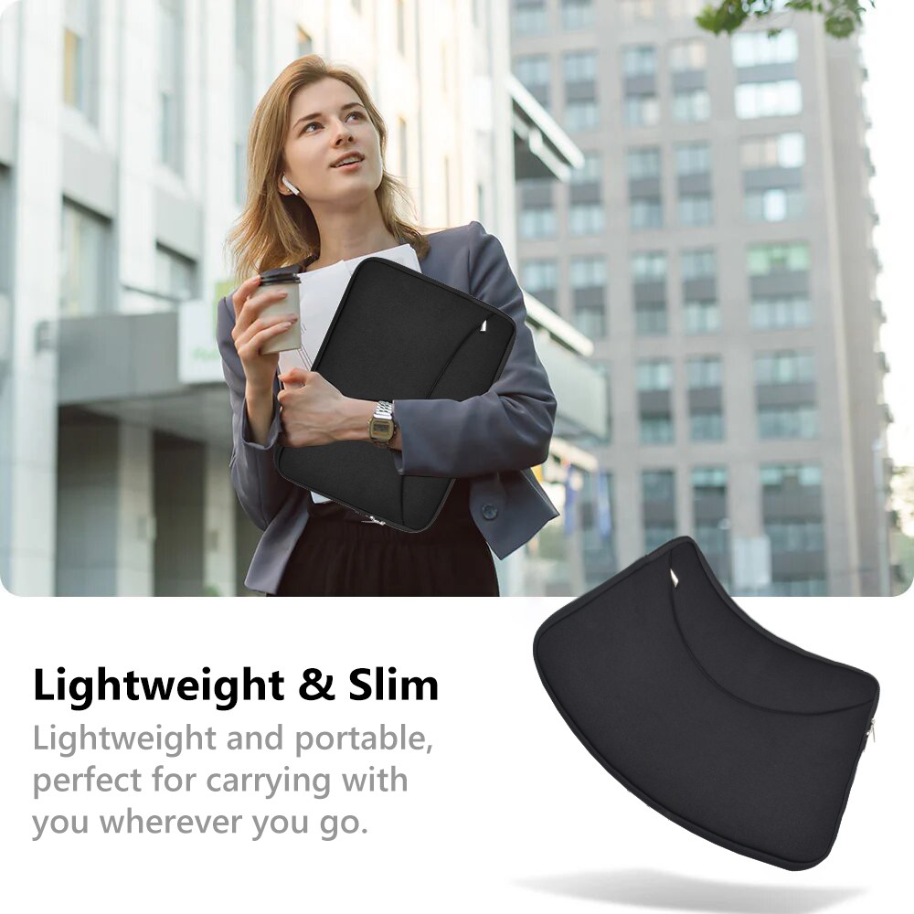 16″ Laptop Sleeve Case Bag Shockproof Notebook Carrying Pouch Protective Cover