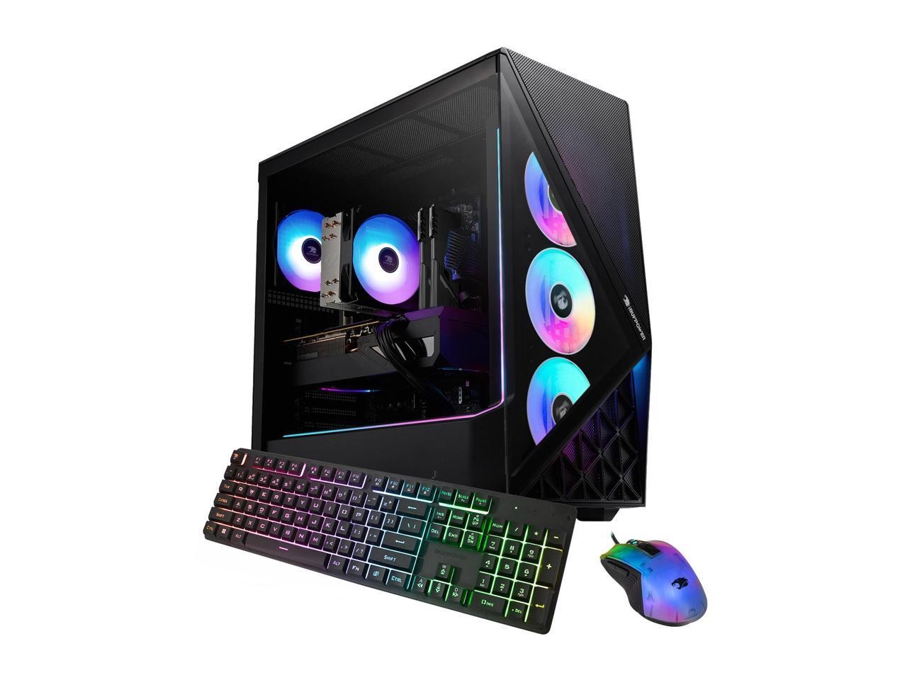 iBUYPOWER Slate Gaming PC Desktop Computer Intel Core Ultra 7 265F CPU, NVIDIA G