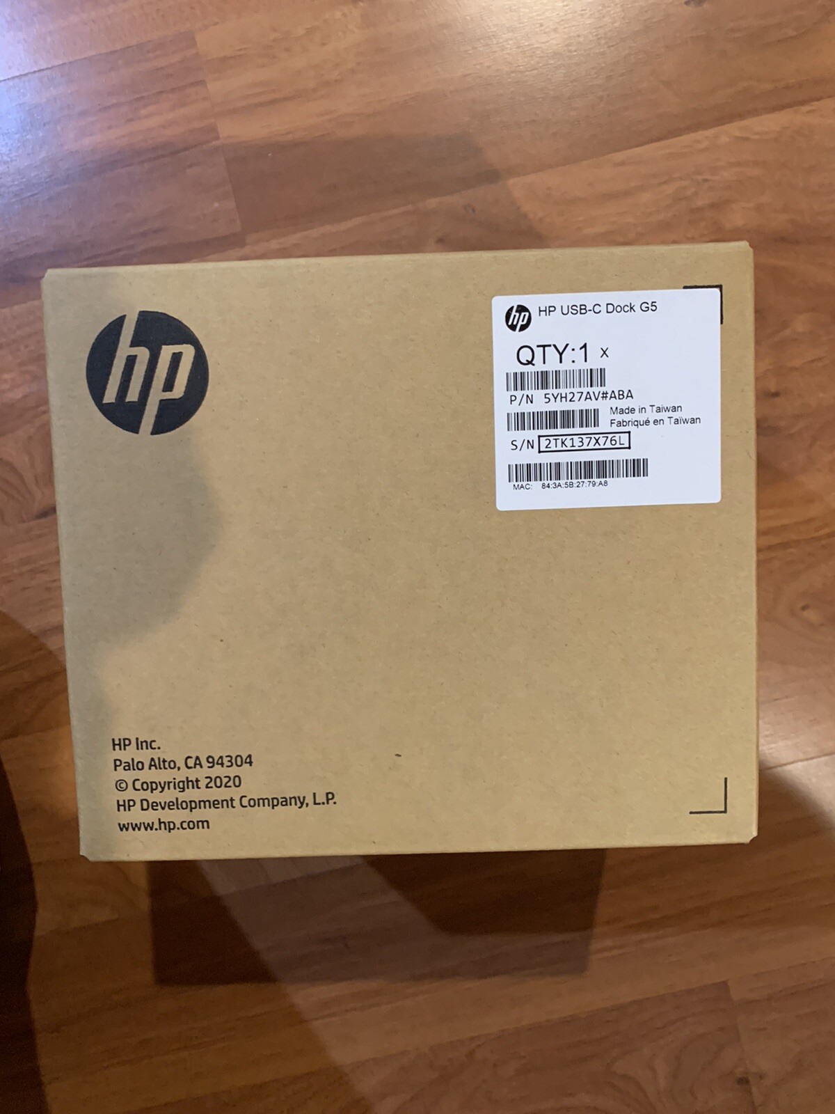 5TW10UT,5TW10AA HP Genuine USB-C Dock G5 & AC Adapter NEW