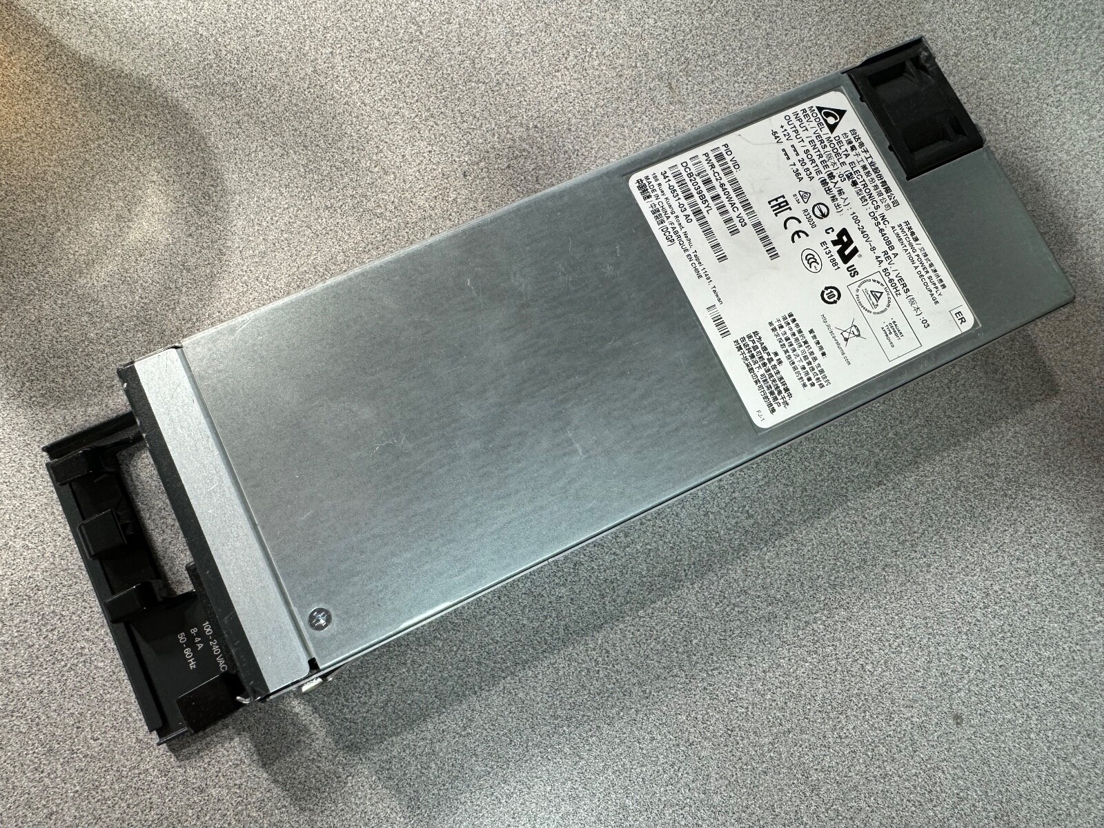Cisco Power Supply PWR-C2-640WAC 640W DPS-640BB