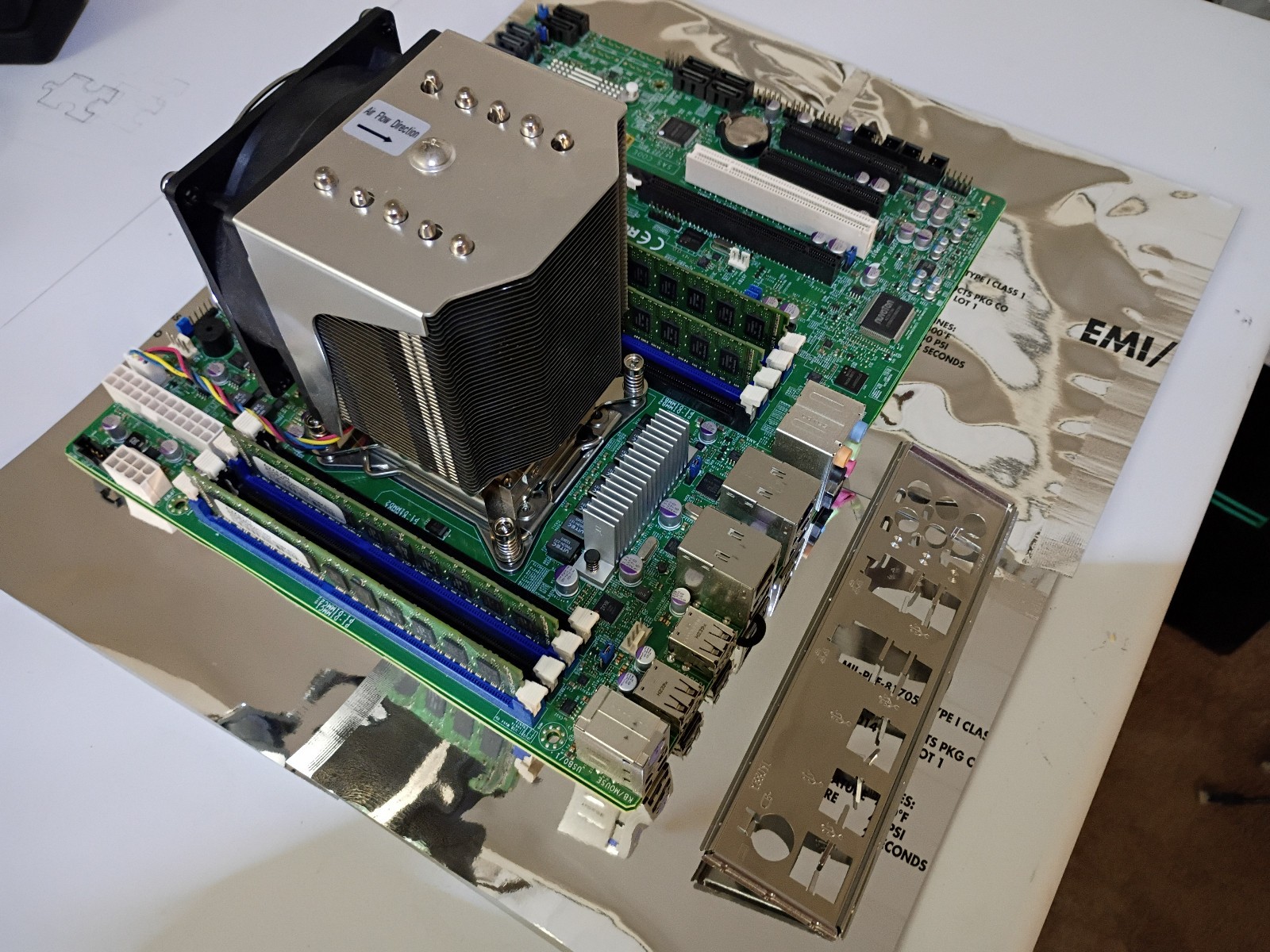 Supermicro X9SRA LGA2011 DDR3 Motherboard w/ E5-2630 + 16GB ECC