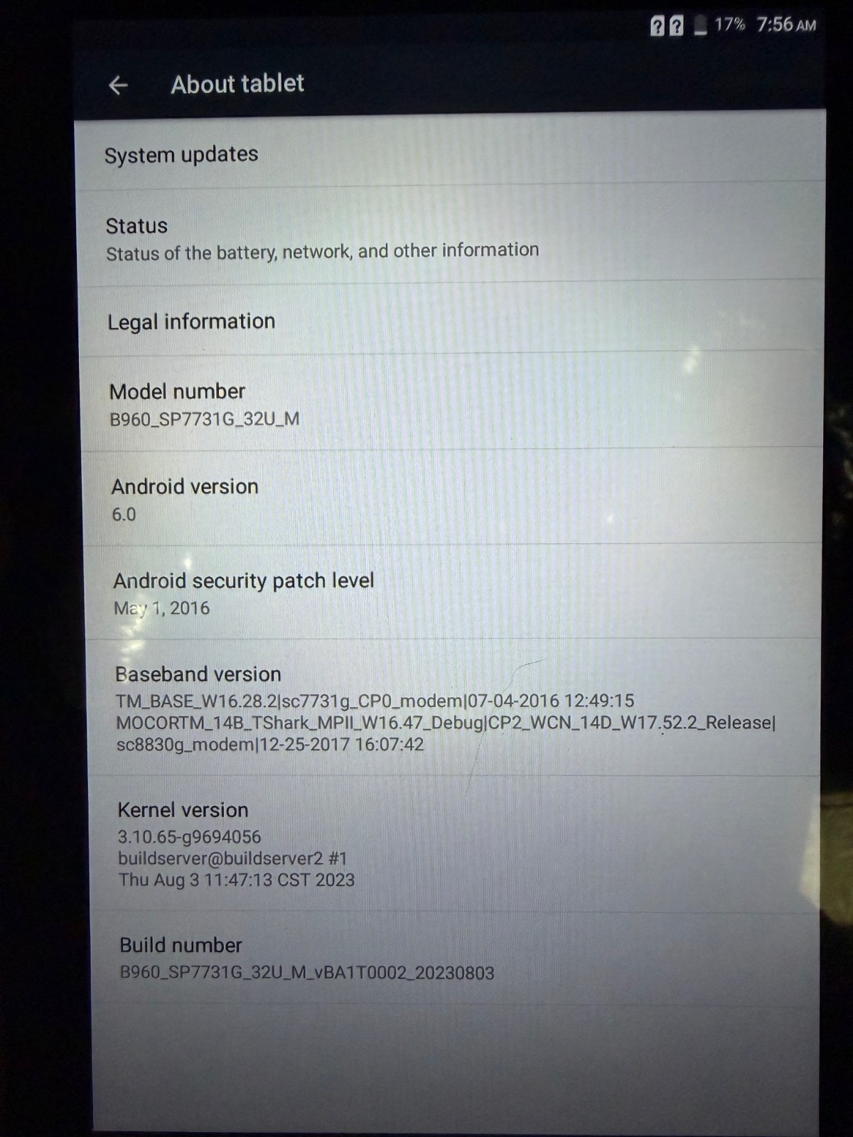 Android 6 Tablet New in box 10.1 inch Quad Core 1GB+16 GB EMMC