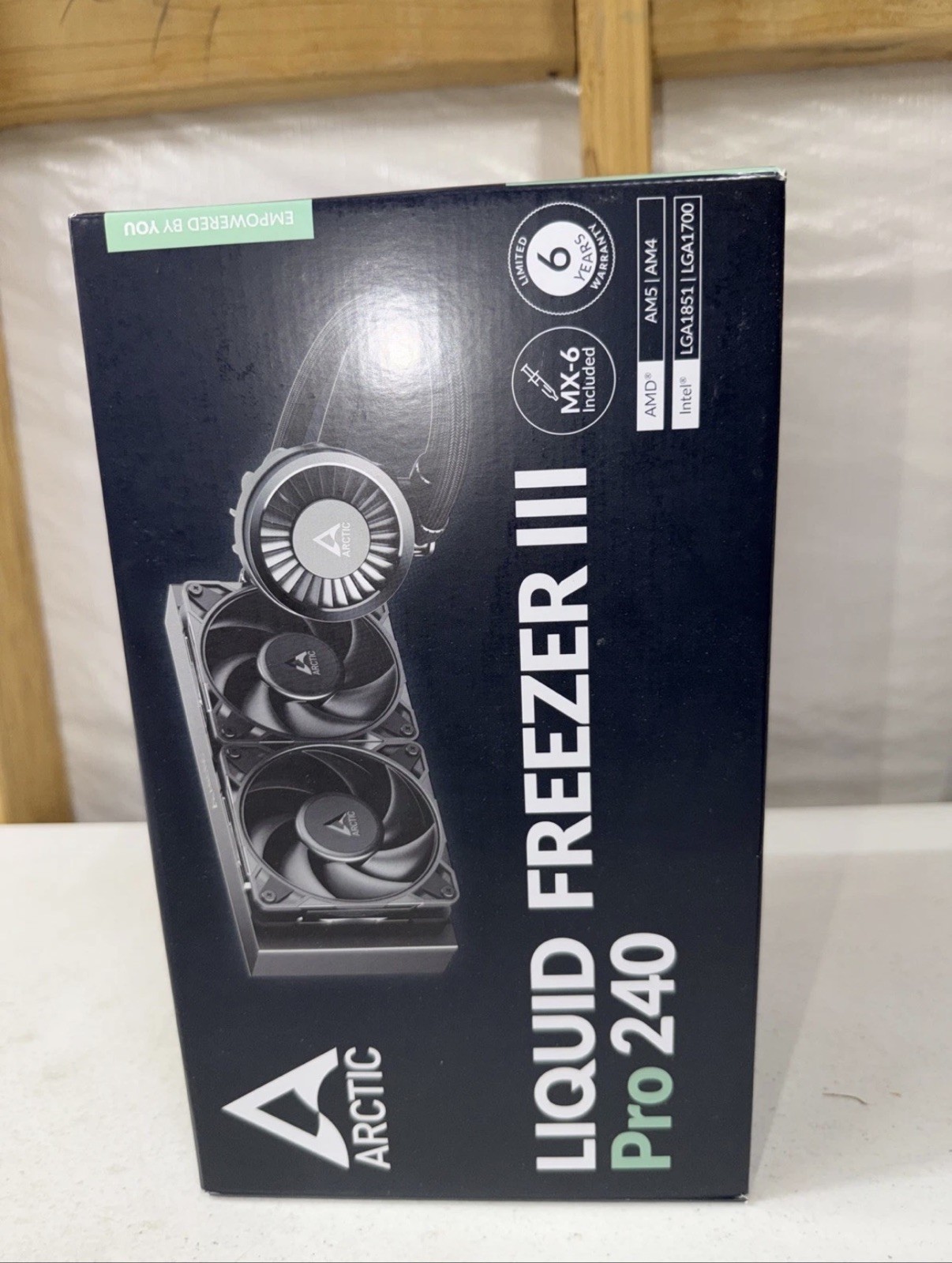 ARCTIC Liquid Freezer III Pro 240 black PC Water Cooler AIO CPU B-Stock