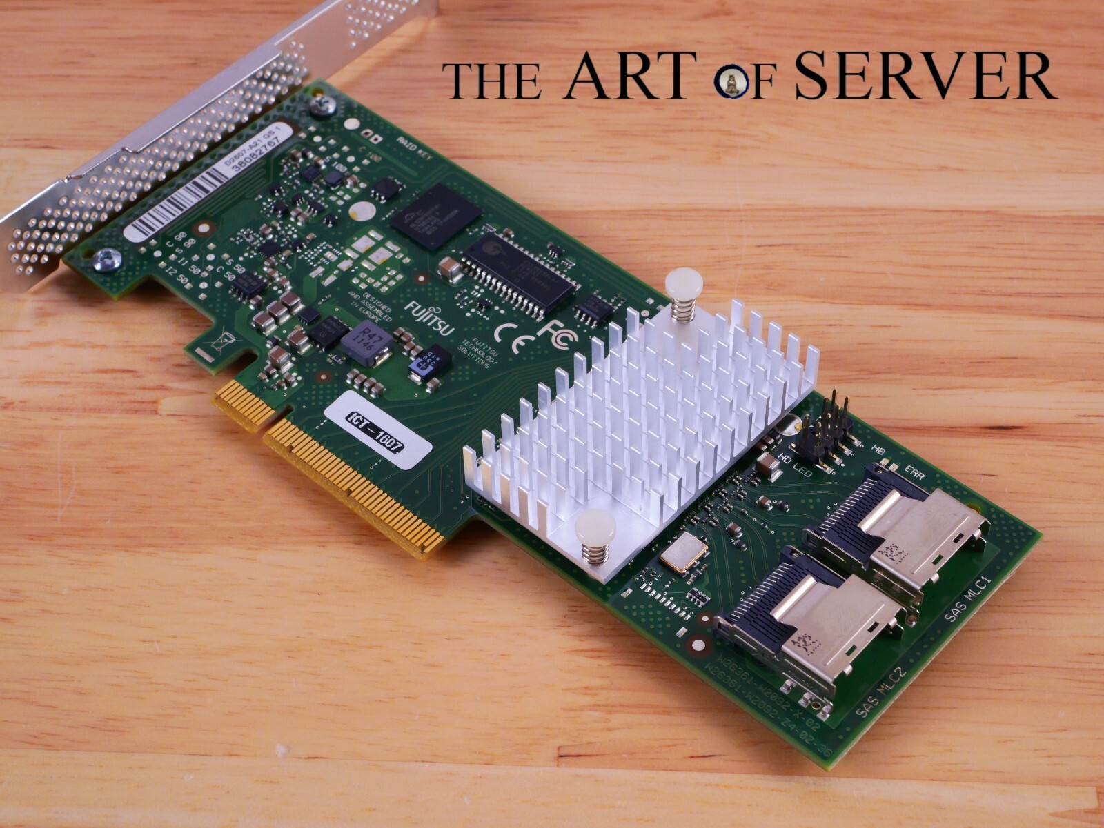 Fujitsu D2607-A21 6Gbps SAS HBA w/ LSI 9211-8i P20 IT Mode ZFS TrueNAS unRAID