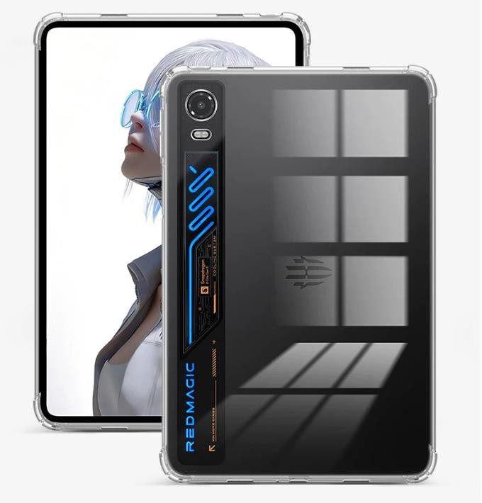 For Red Magic Gaming Tablet 5 Pro 9.06” Transparent Case Ultra Slim Back Cover