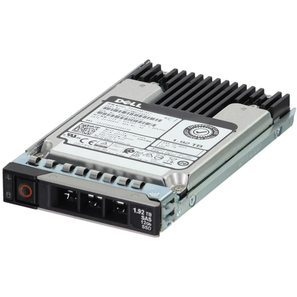 DELL PX05SRB192Y 1.92TB SSD 00FYFW 0FYFW 2.5″ SAS 12Gb RI Solid State Drive