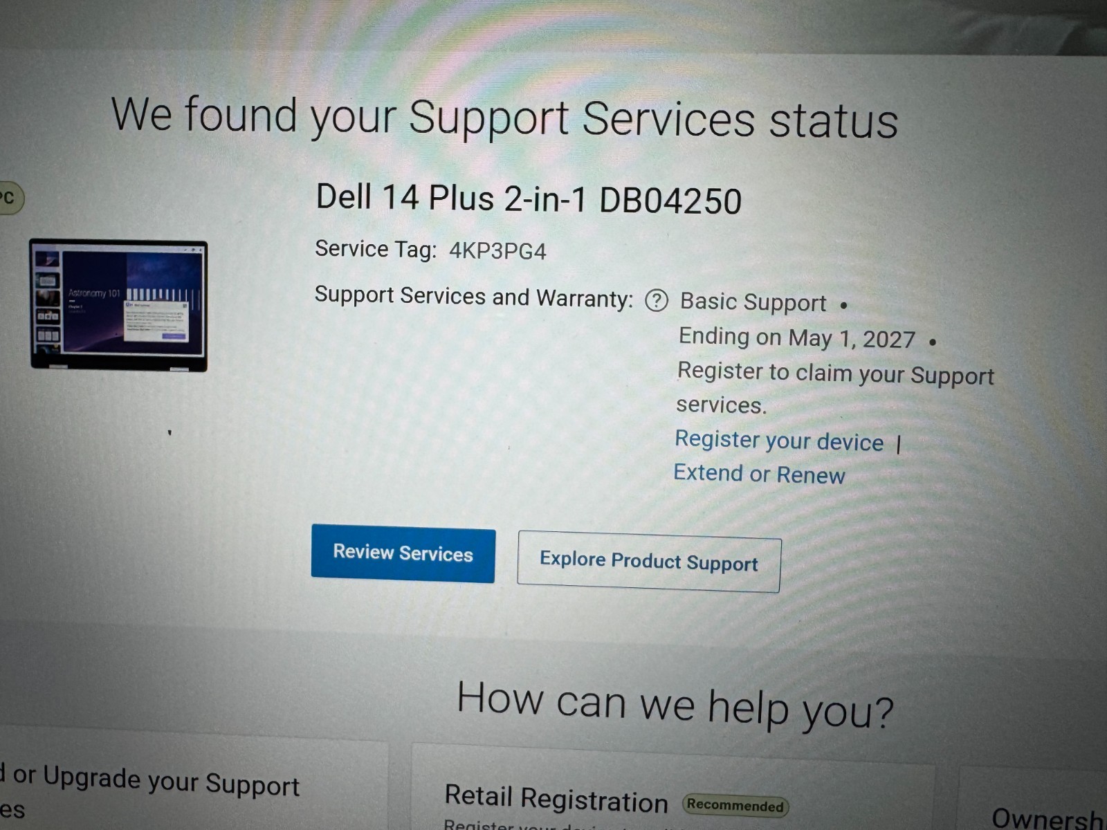 Dell Plus 14″ 2-in-1 Touch Laptop PC Ultra7 256V/2K/IPS/16B/1TB SSD+Warranty