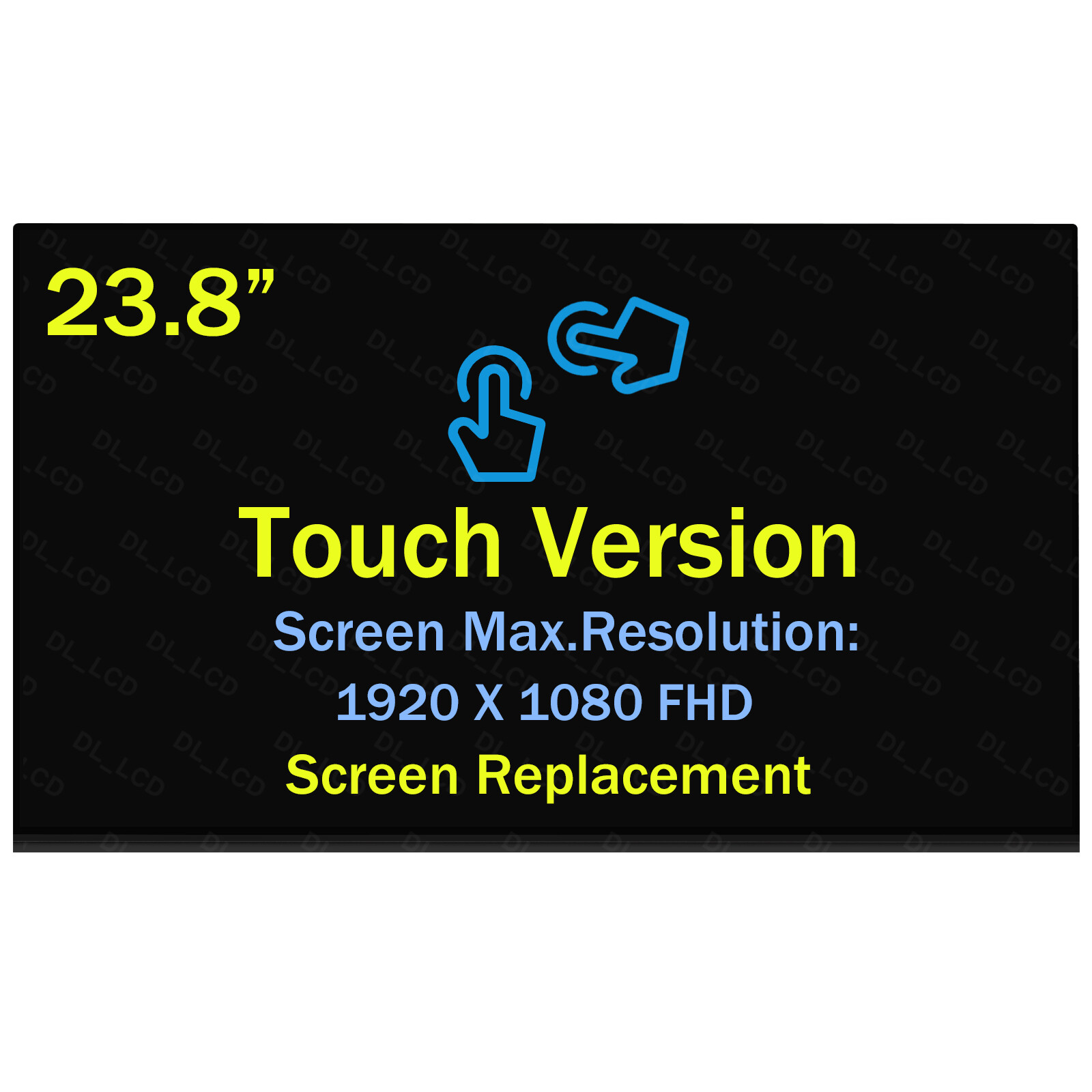 Dell OptiPlex 7460 / 7470 AIO 23.8″ LCD Touch Screen Replacement Panel Display