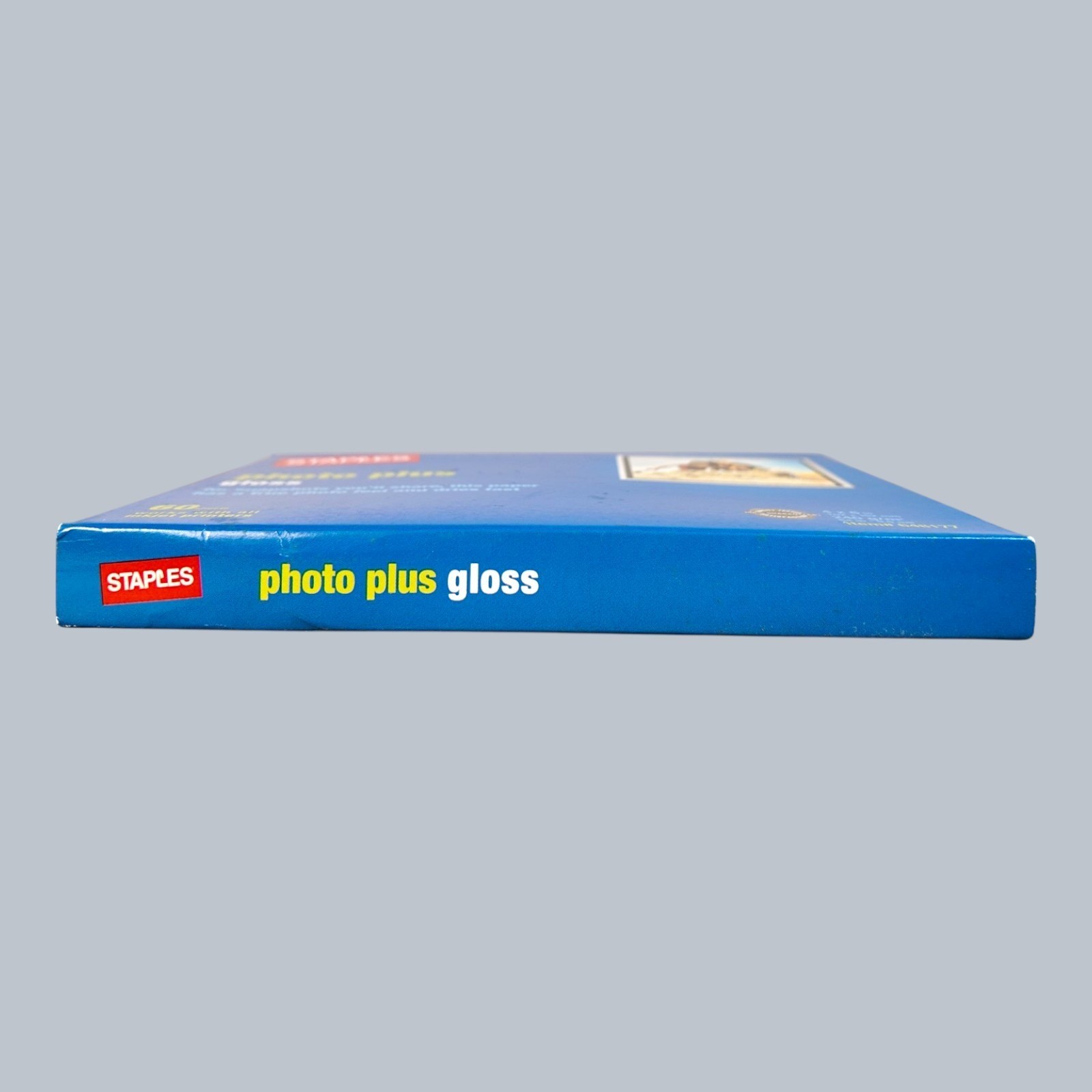 Staples Photo Plus Gloss Inkjet Paper 4×6 60 Sheets 64lb White Vintage 2004