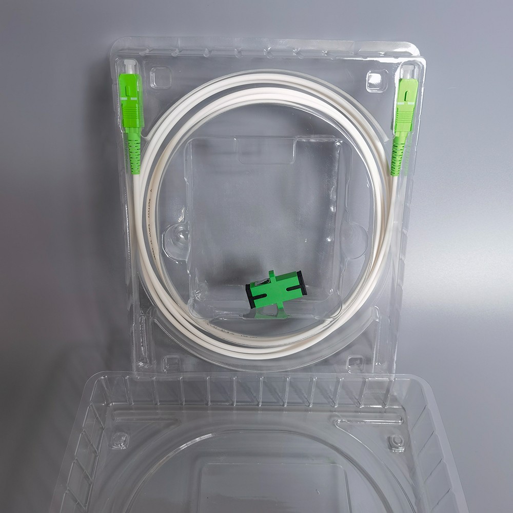 2/3/5/10pcs Fiber Optic Patch Cord G657A2 LSZH 2M SC/APC-SC/APC Simplex